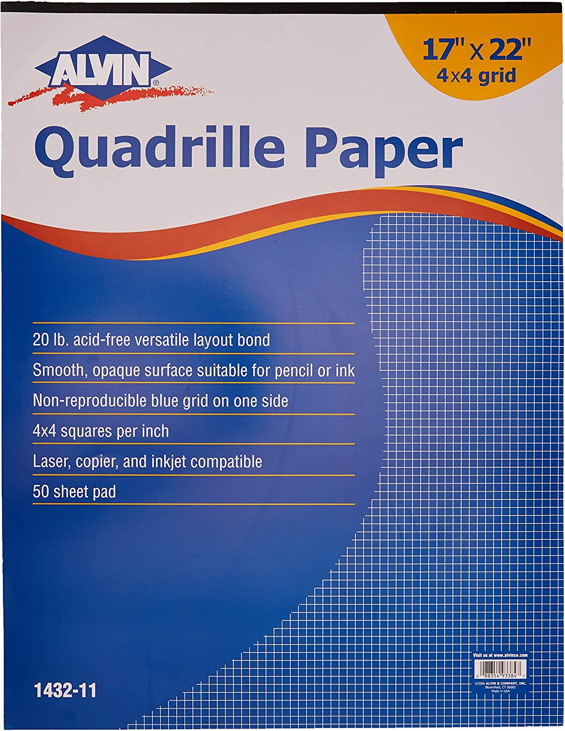 Quadrille Paper Pad 4"x4" Grid