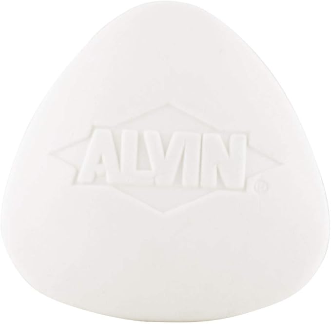 White Vinyl Eraser