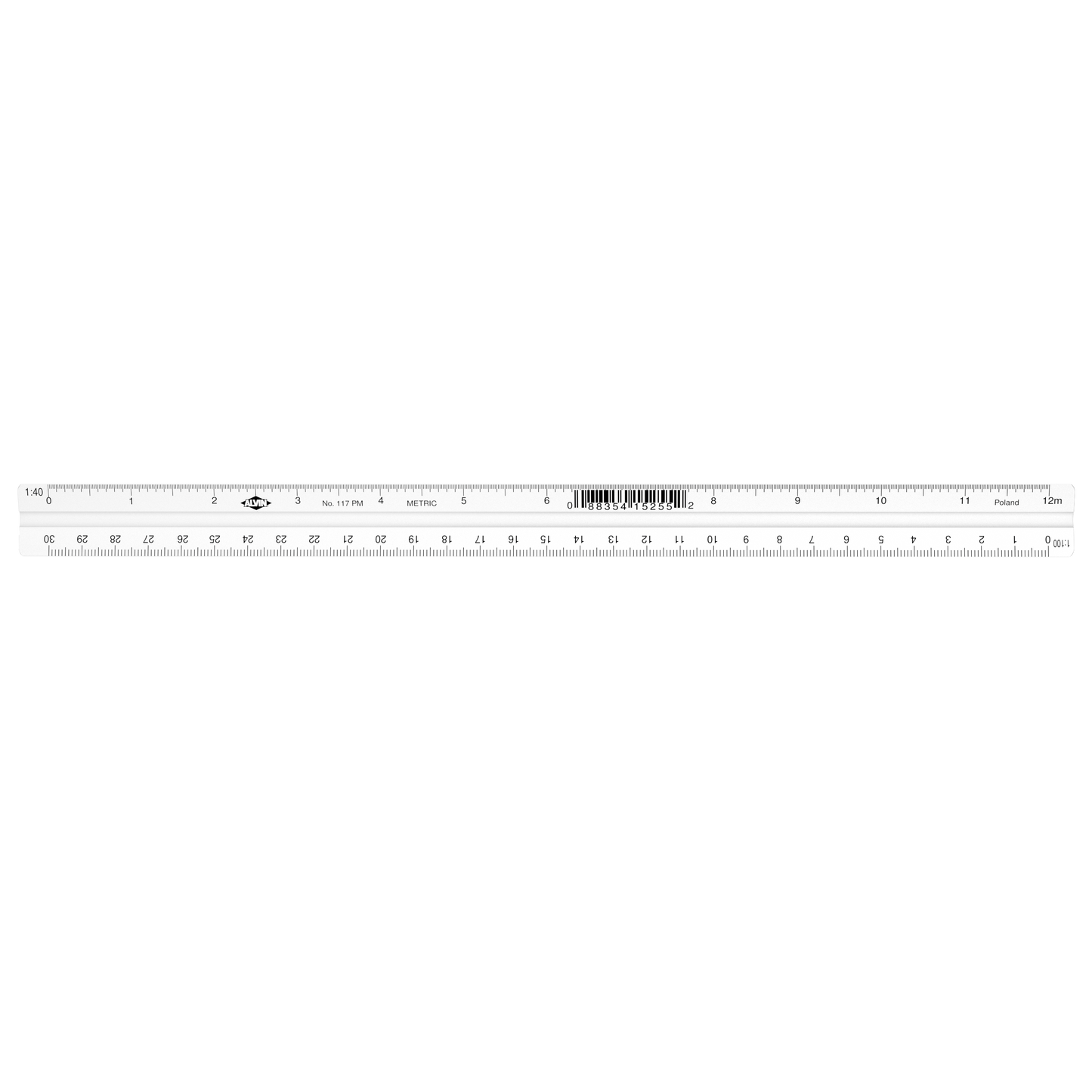 Alvin Metric Triangular Scale 1:33 1/2 - Textile Art Gauges & Rulers