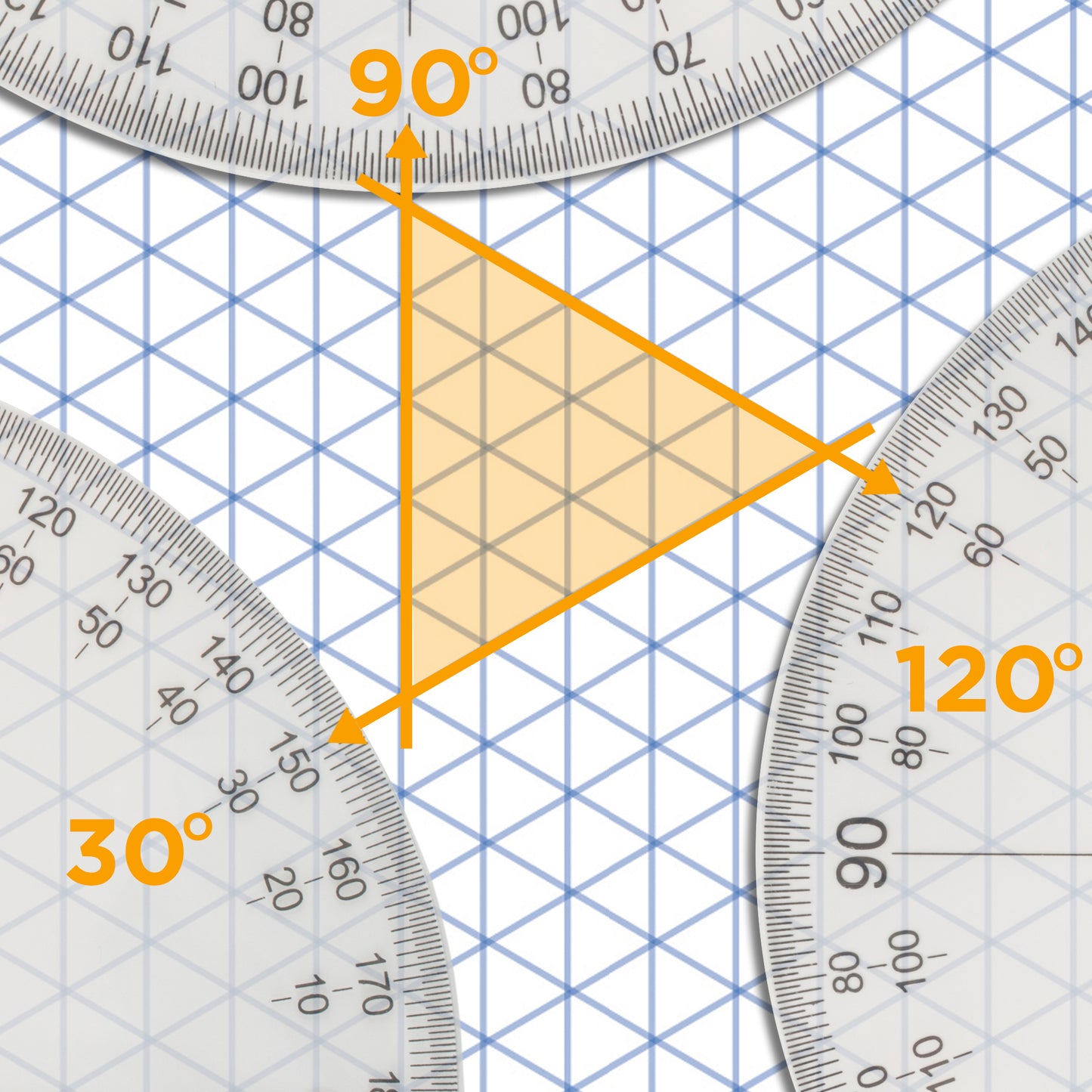 Alvin Isometric Grid Graph Paper - Drawing & Painting Paper