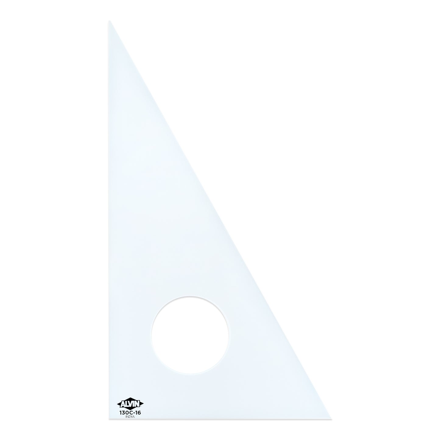 Alvin Professional Drafting Triangle (Clear) 30/60 45/90 - Writing & Drawing Instruments