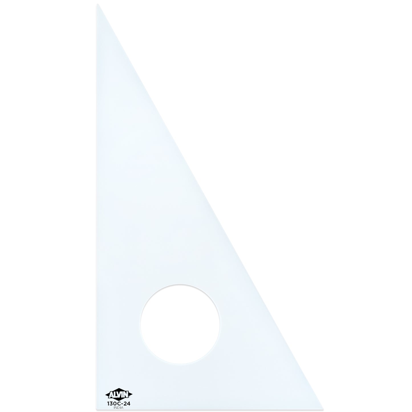 Alvin Professional Drafting Triangle (Clear) 30/60 45/90 - Writing & Drawing Instruments