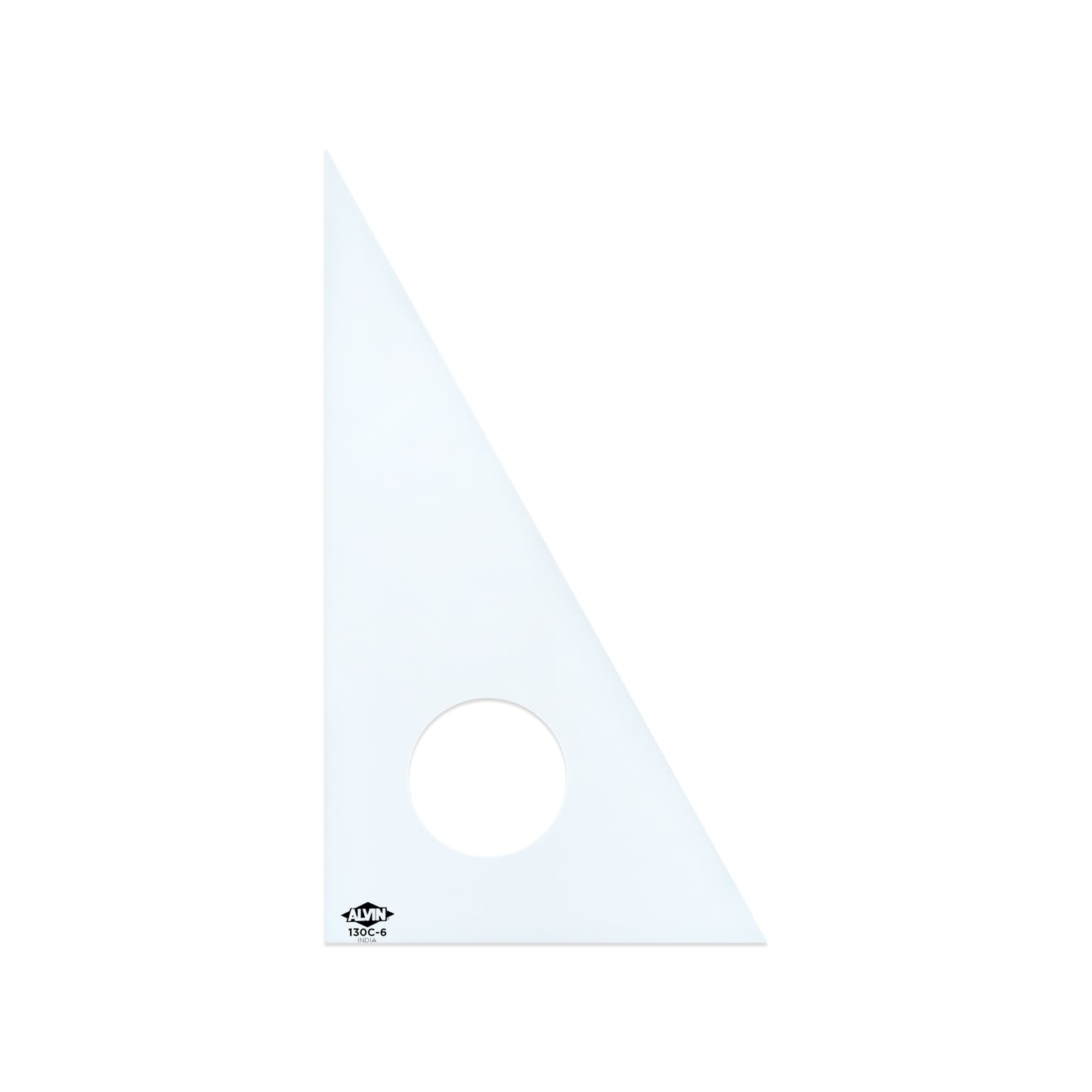 Alvin Professional Drafting Triangle (Clear) 30/60 45/90 - Writing & Drawing Instruments