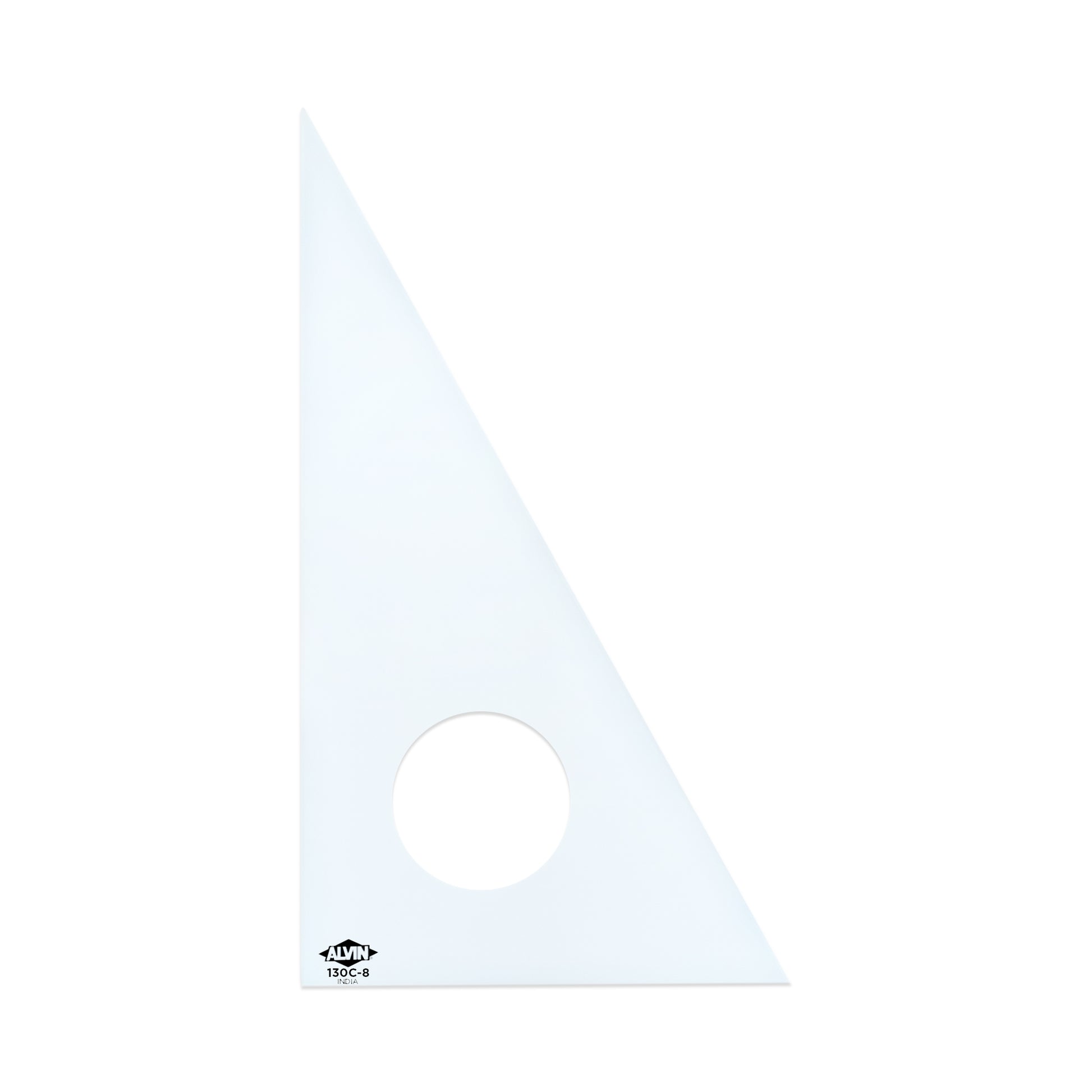 Alvin Professional Drafting Triangle (Clear) 30/60 45/90 - Writing & Drawing Instruments