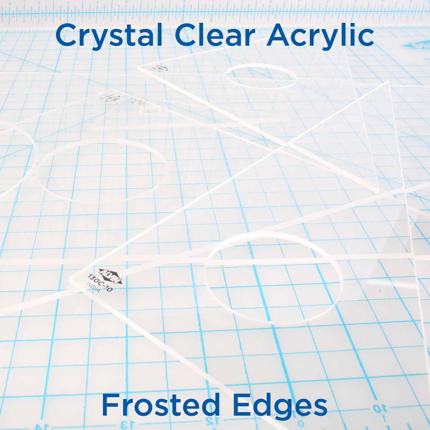 Alvin Professional Drafting Triangle (Clear) 30/60 45/90 - Writing & Drawing Instruments