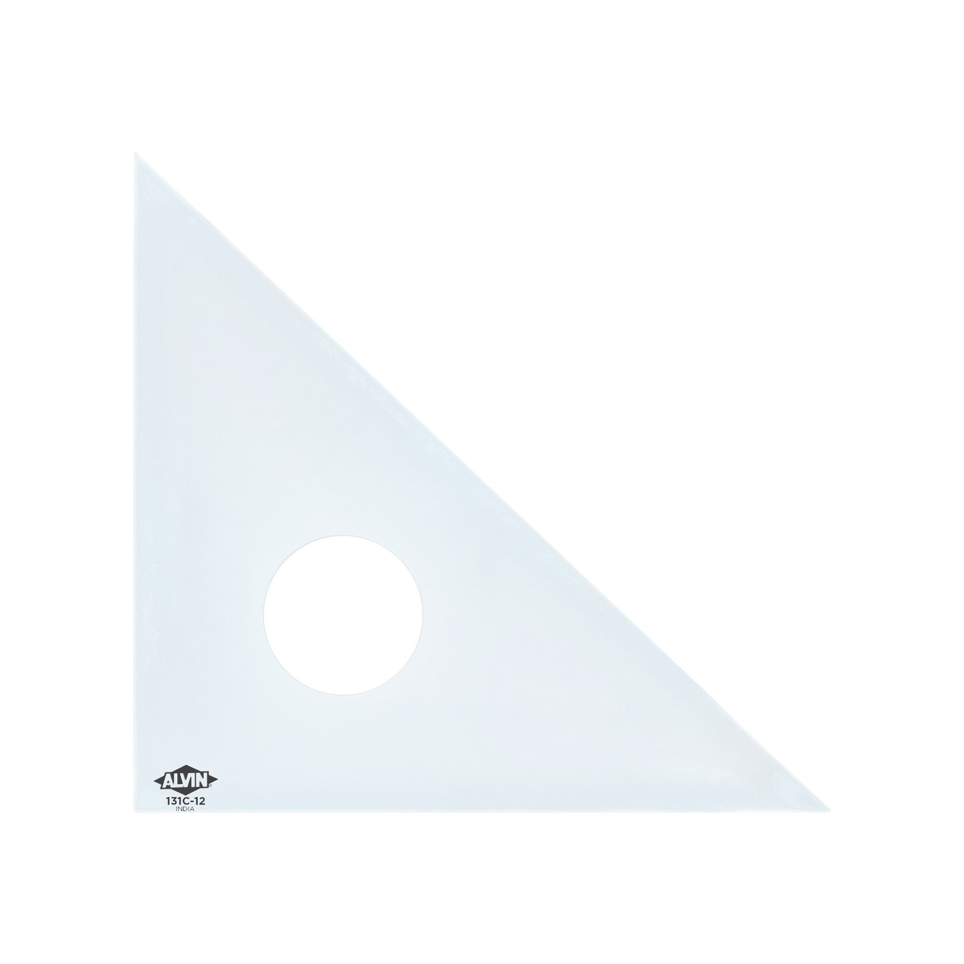 Alvin Professional Drafting Triangle (Clear) 30/60 45/90 - Writing & Drawing Instruments