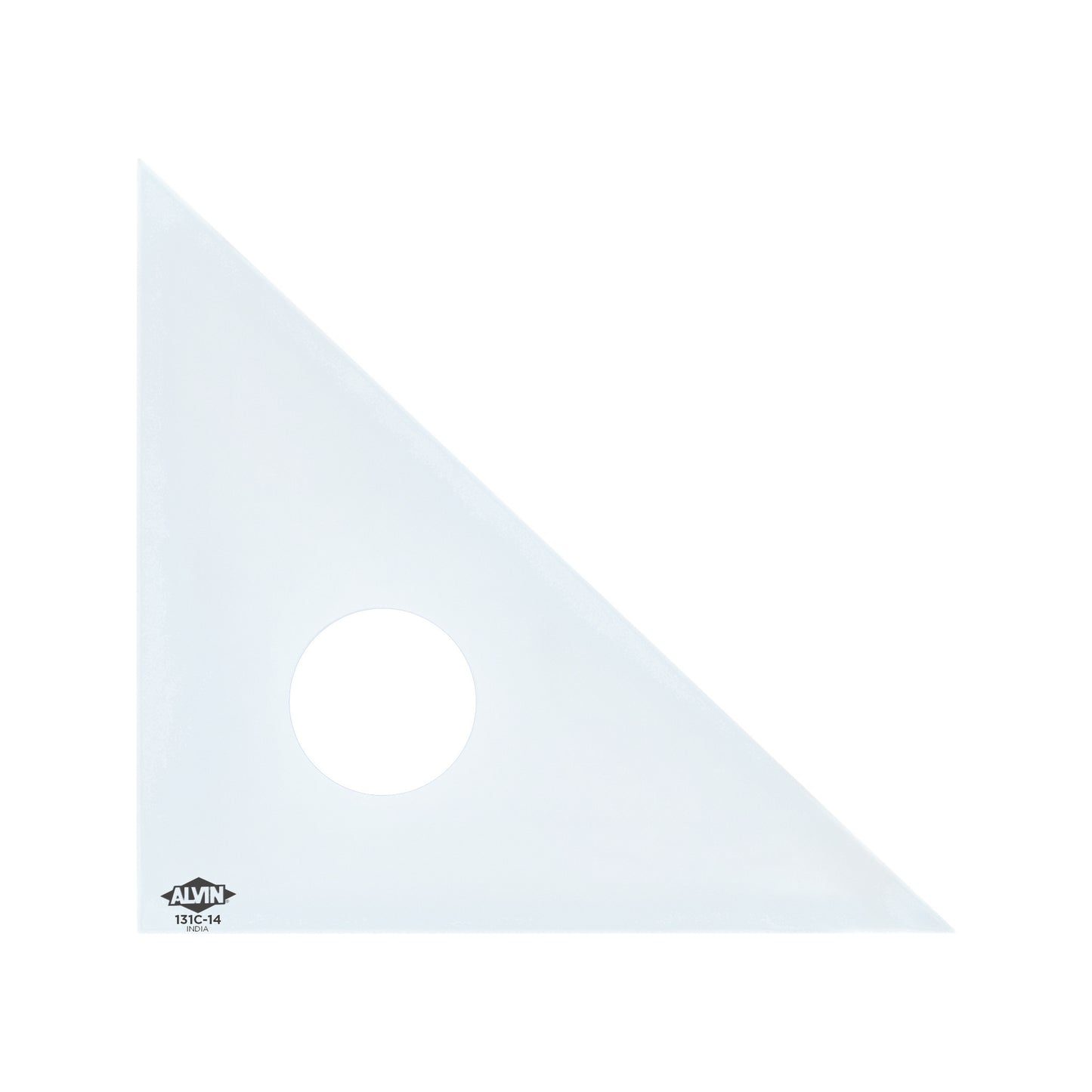 Alvin Professional Drafting Triangle (Clear) 30/60 45/90 - Writing & Drawing Instruments