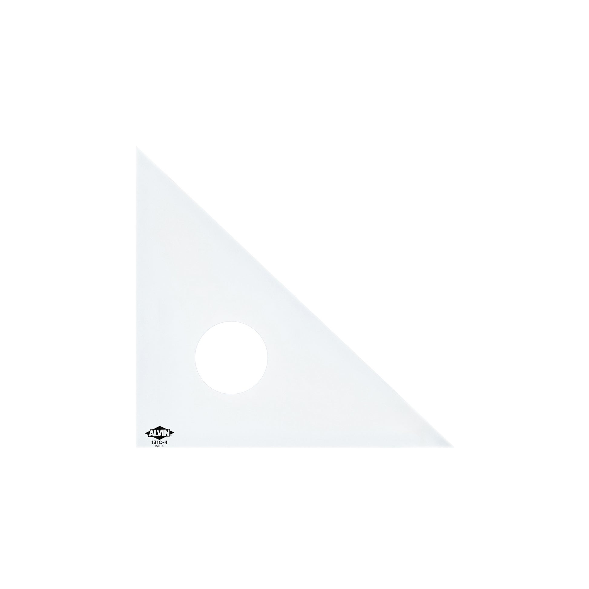 Alvin Professional Drafting Triangle (Clear) 30/60 45/90 - Writing & Drawing Instruments