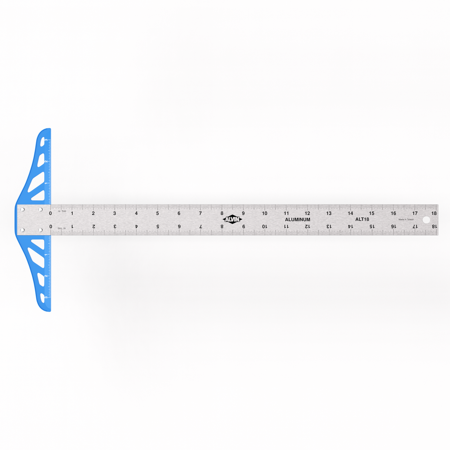 Alvin T-Square - Aluminum + Graduated - Craft Measuring & Marking Tools