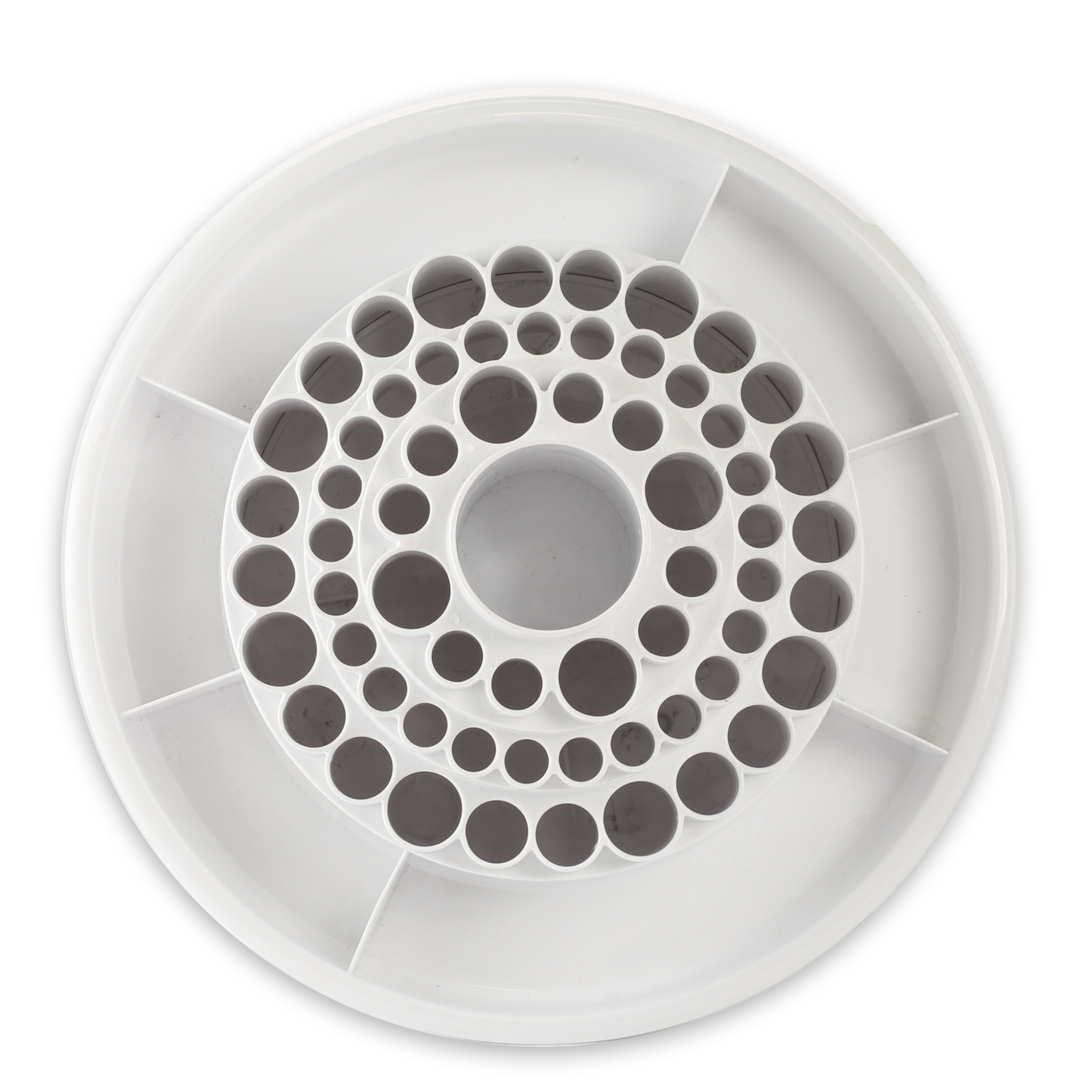 Spin-O-Tray Rotating Supply Organizer