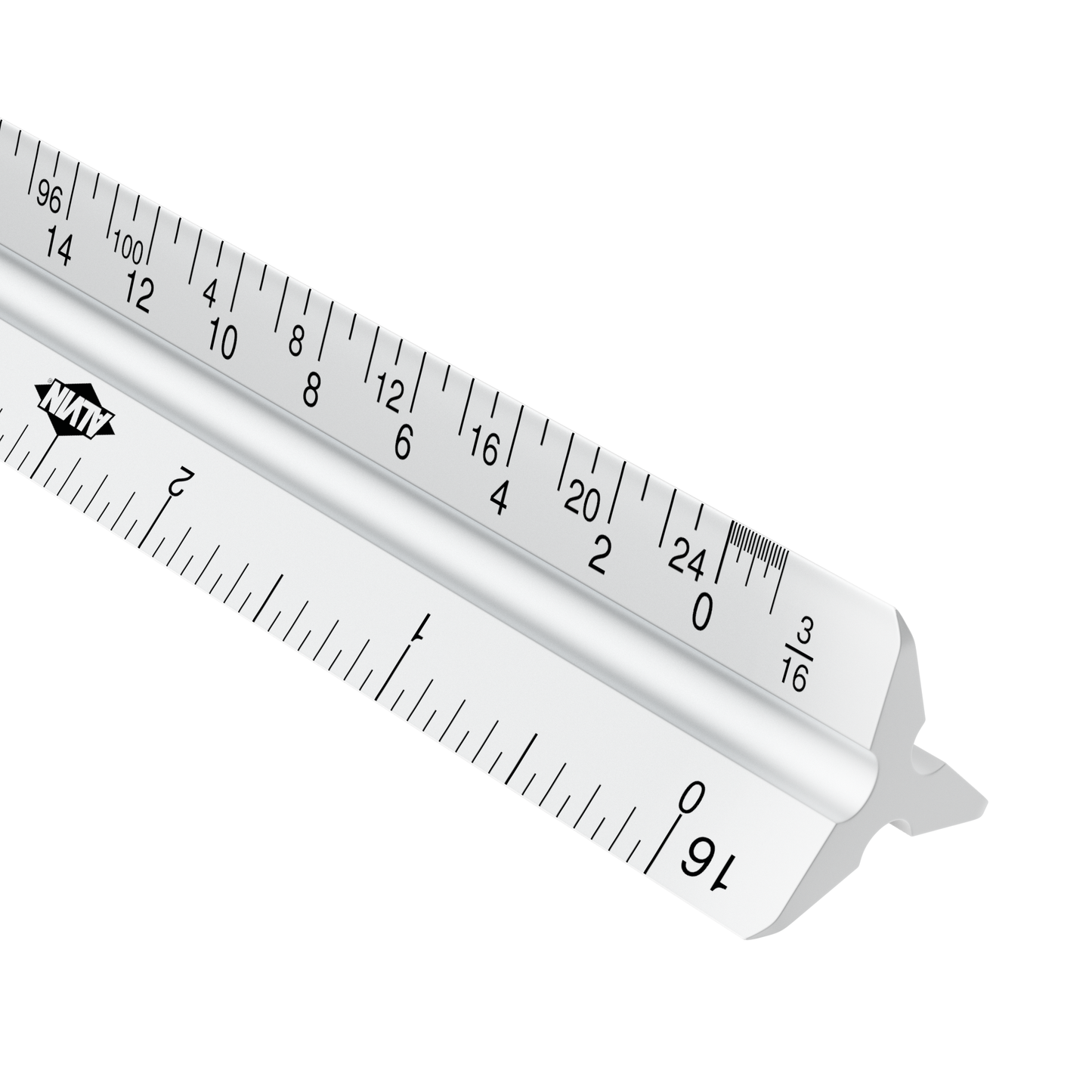 Triangular Scale - Aluminum 12"