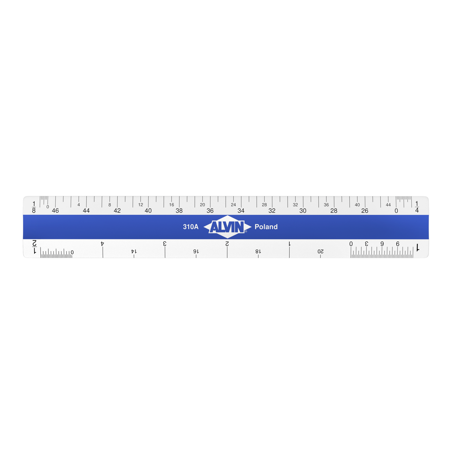 Alvin 6" Flat Pocket Scale - Textile Art Gauges & Rulers