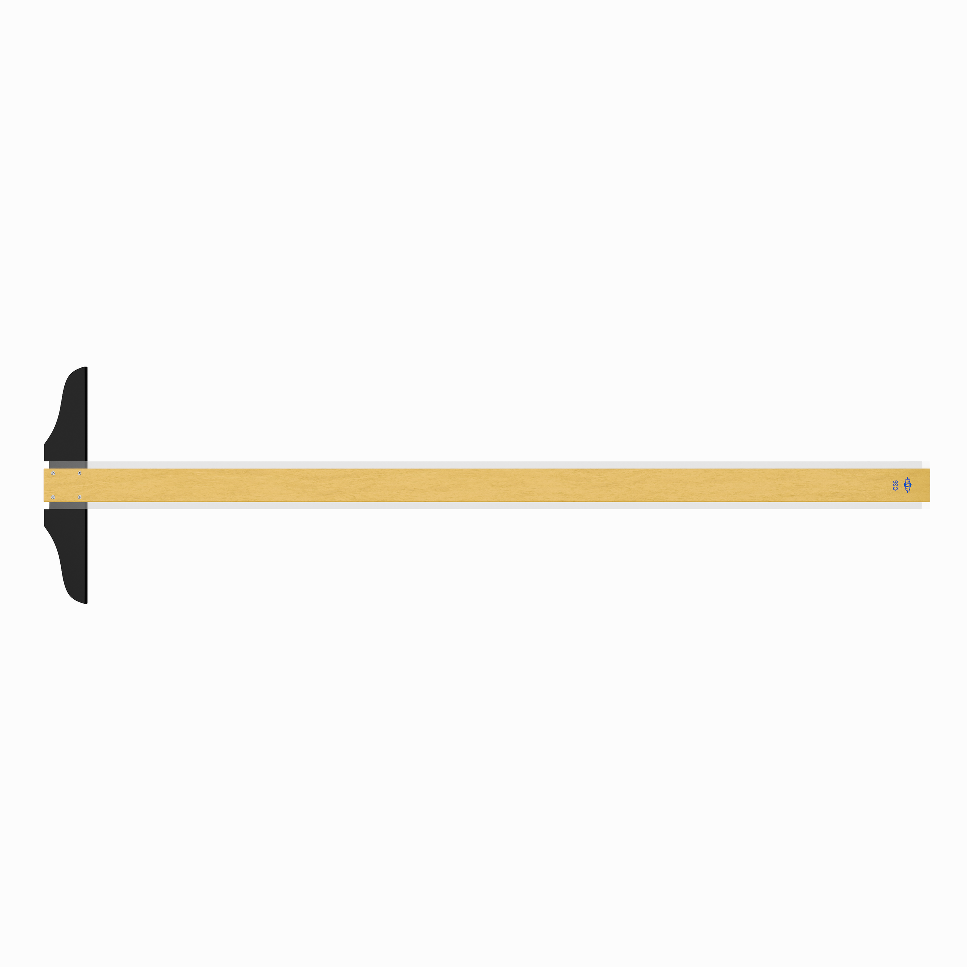 Alvin T-Square Transparent Edge - Craft Measuring & Marking Tools