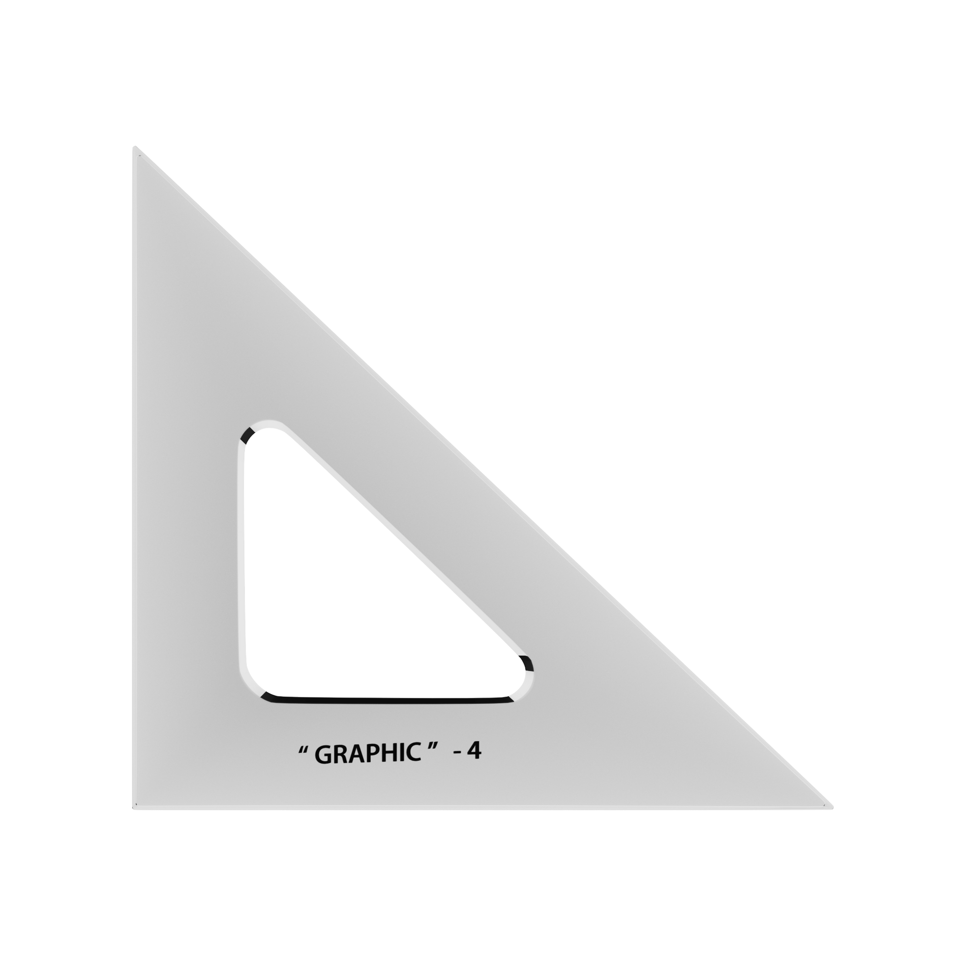 Alvin Scholastic Handheld Drafting Triangle - Writing & Drawing Instruments