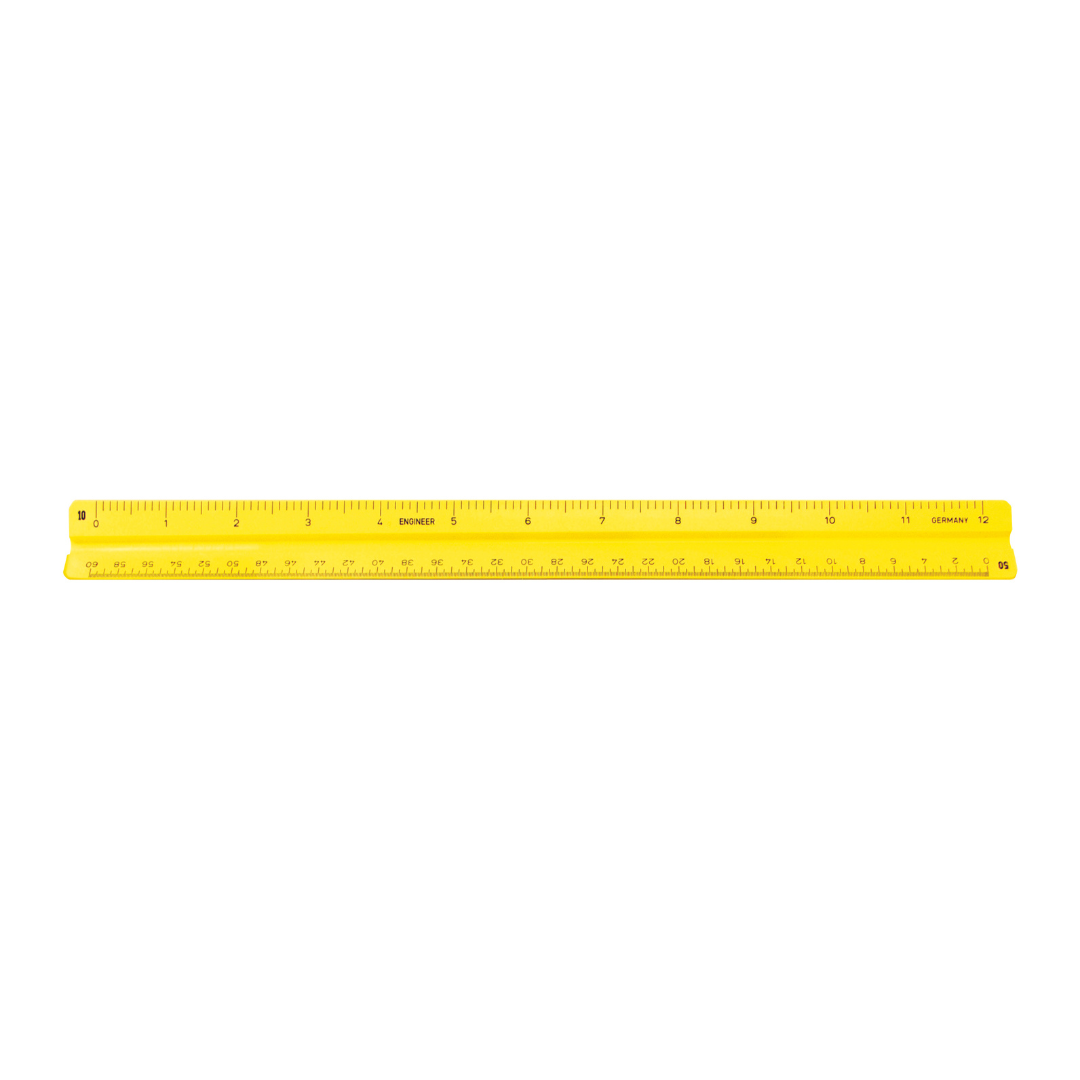 Scale Engineer Plas 12" Yellow