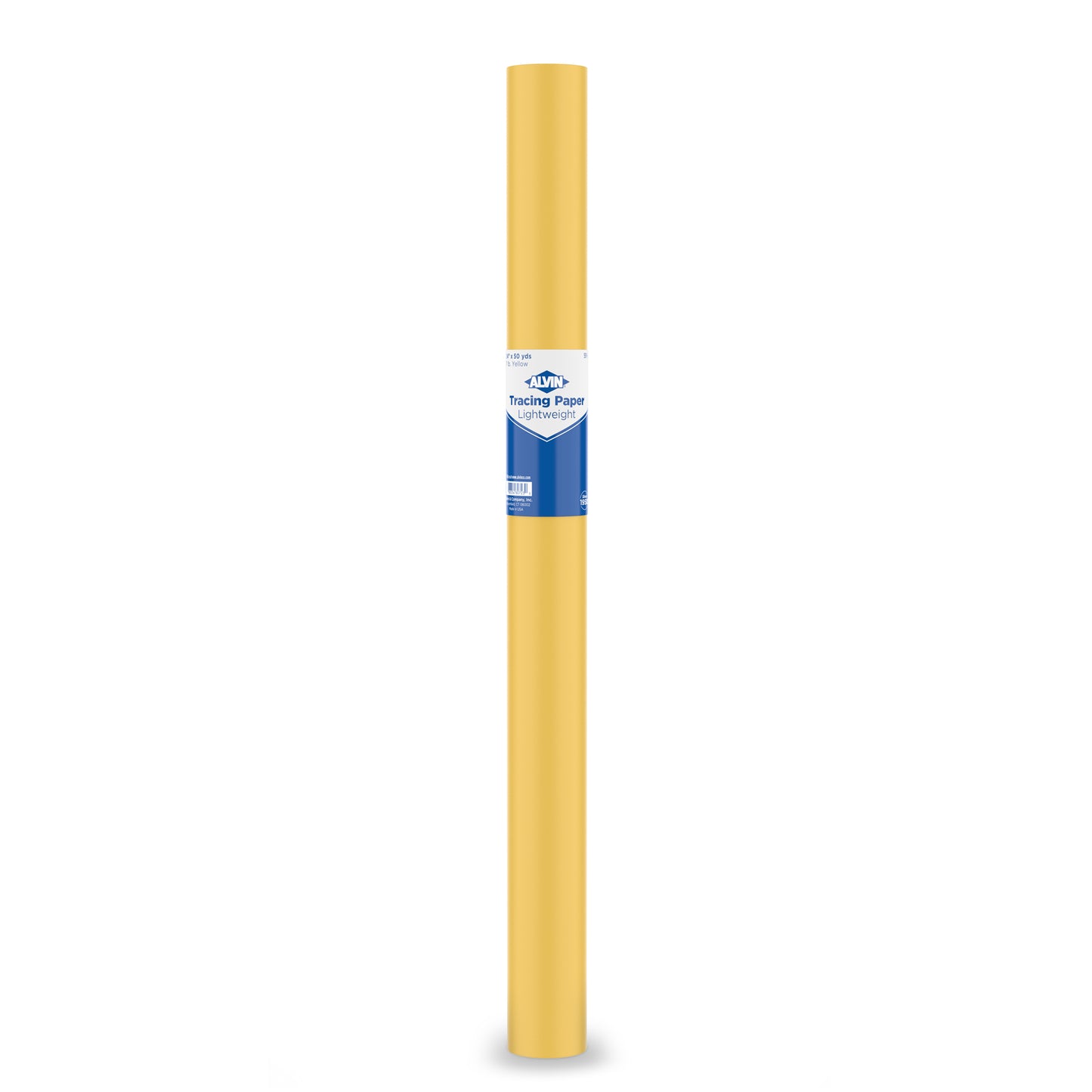 Alvin Tracing Paper Roll - Yellow, 50 Yards - Drawing & Painting Paper
