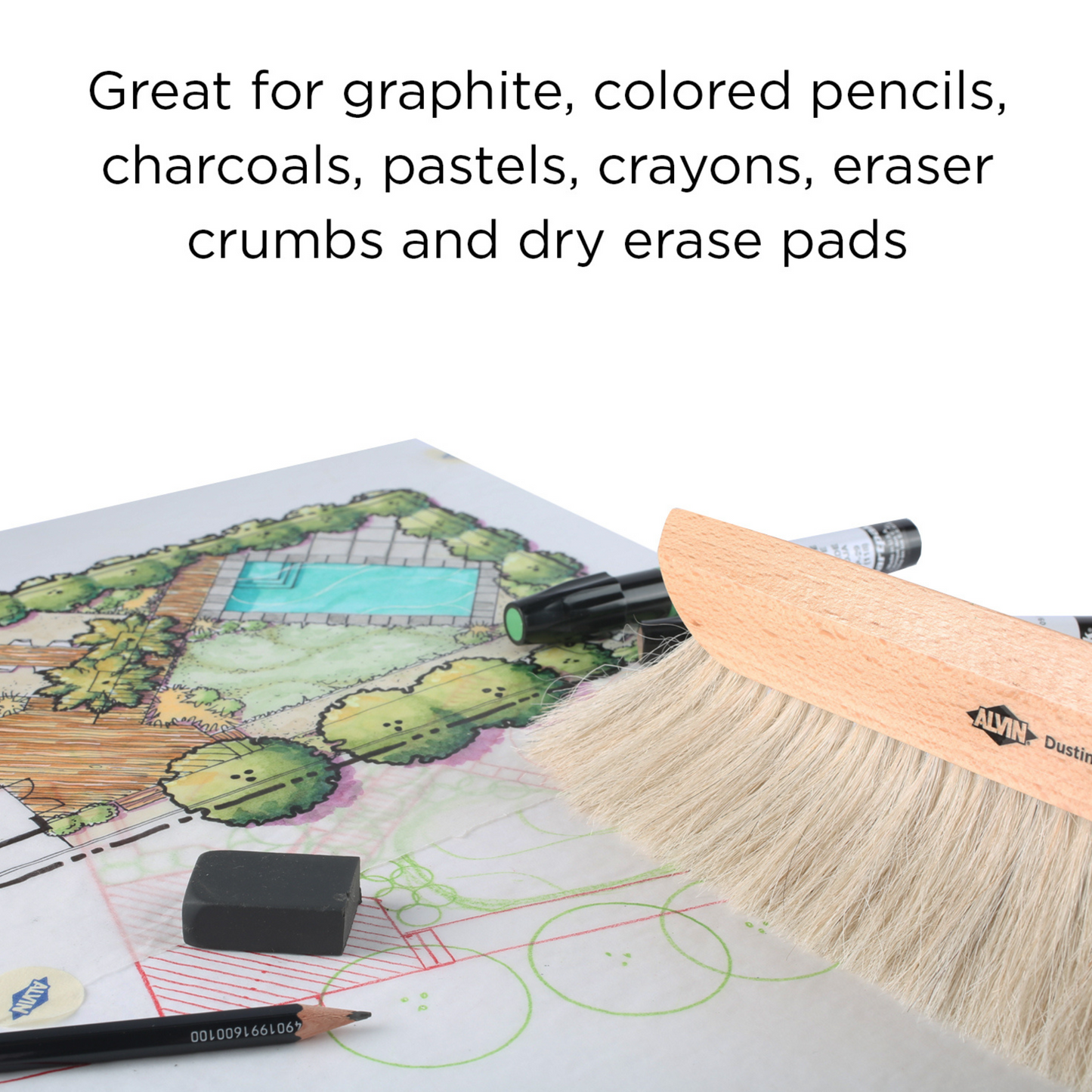 Alvin Drafting Brush - Art Brushes