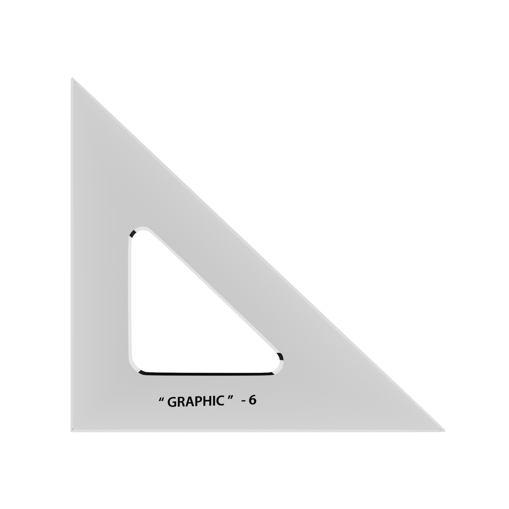 Alvin Scholastic Handheld Drafting Triangle - Writing & Drawing Instruments