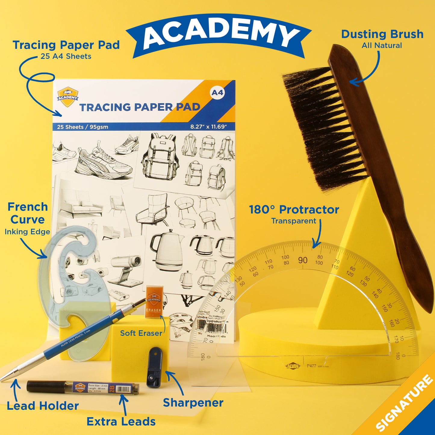 Alvin Academy Kit - Drawing & Painting Kits