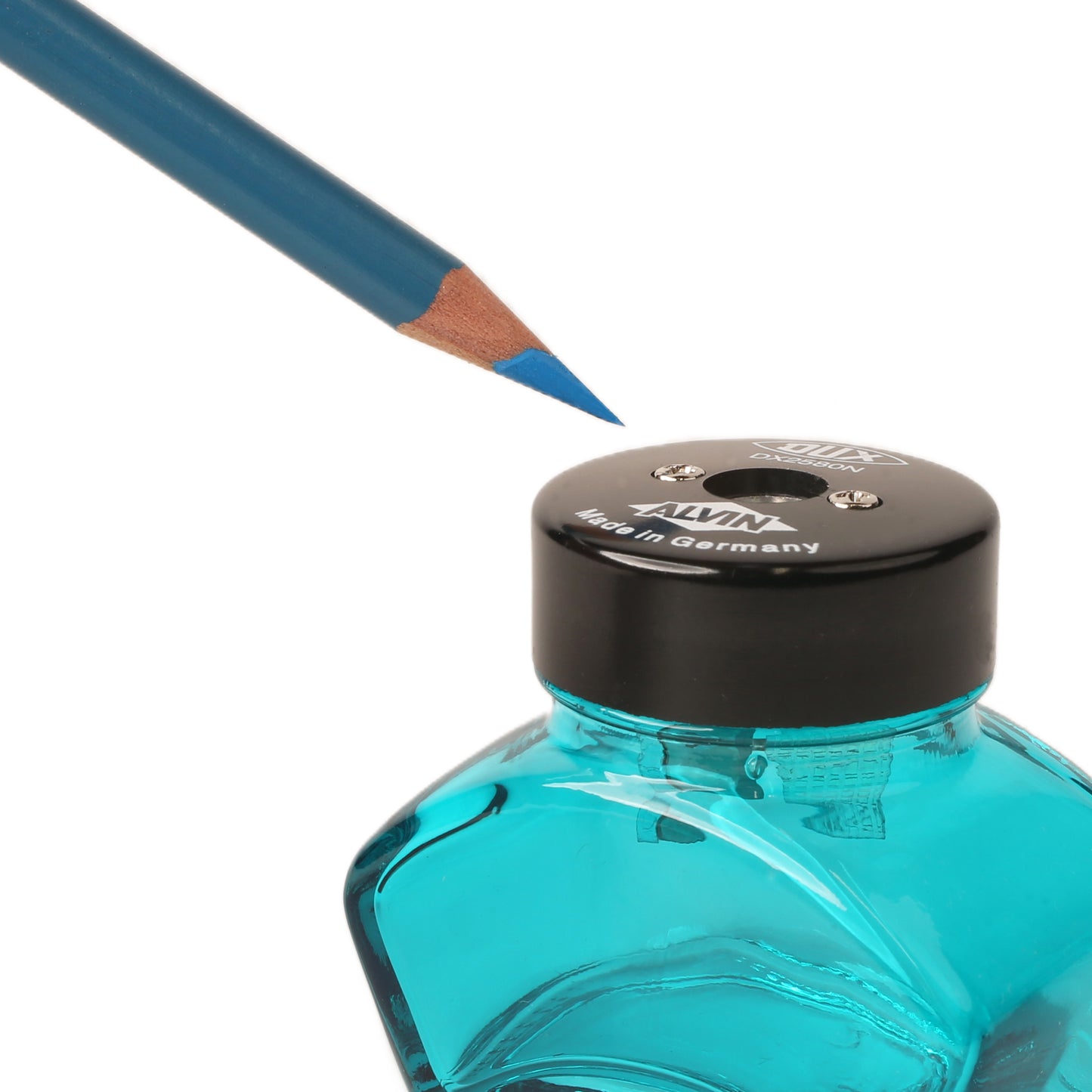 DUX Glass Inkwell Lead Sharpener