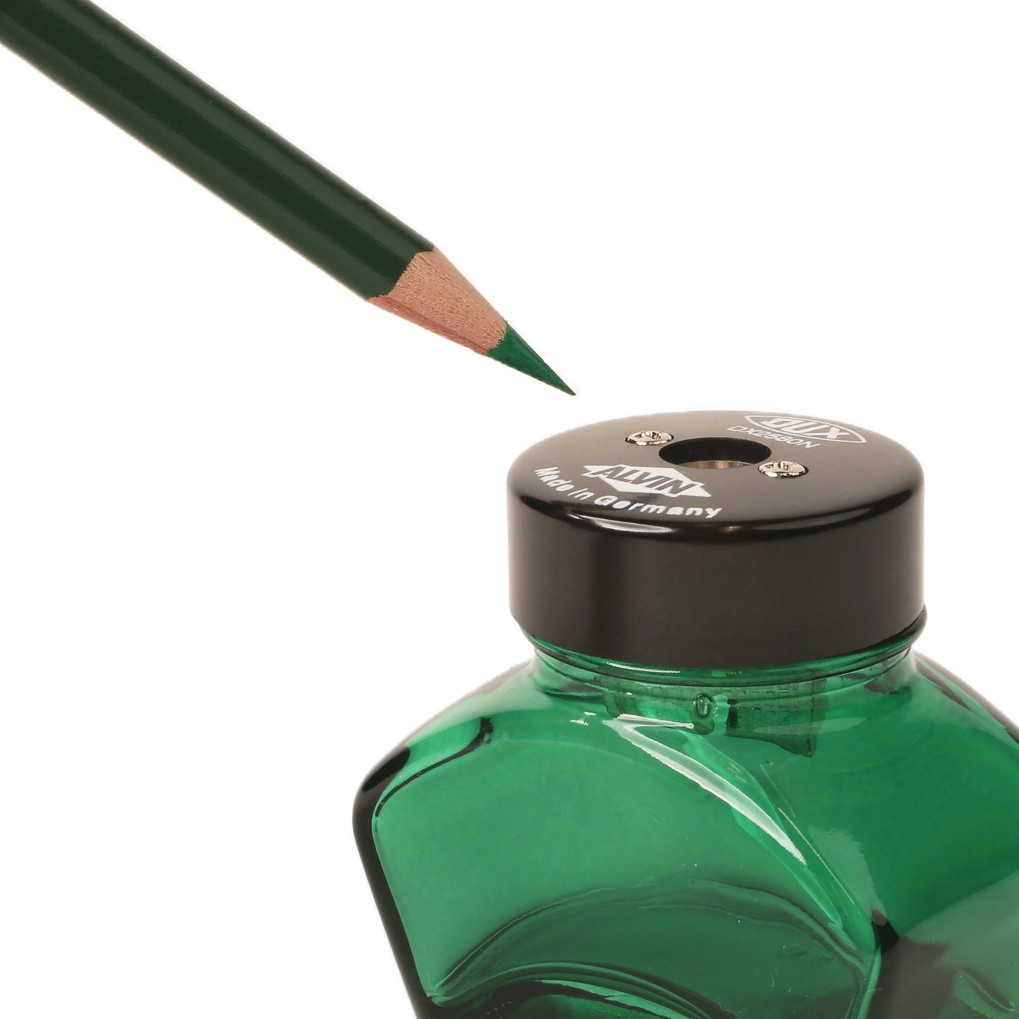 DUX Glass Inkwell Lead Sharpener