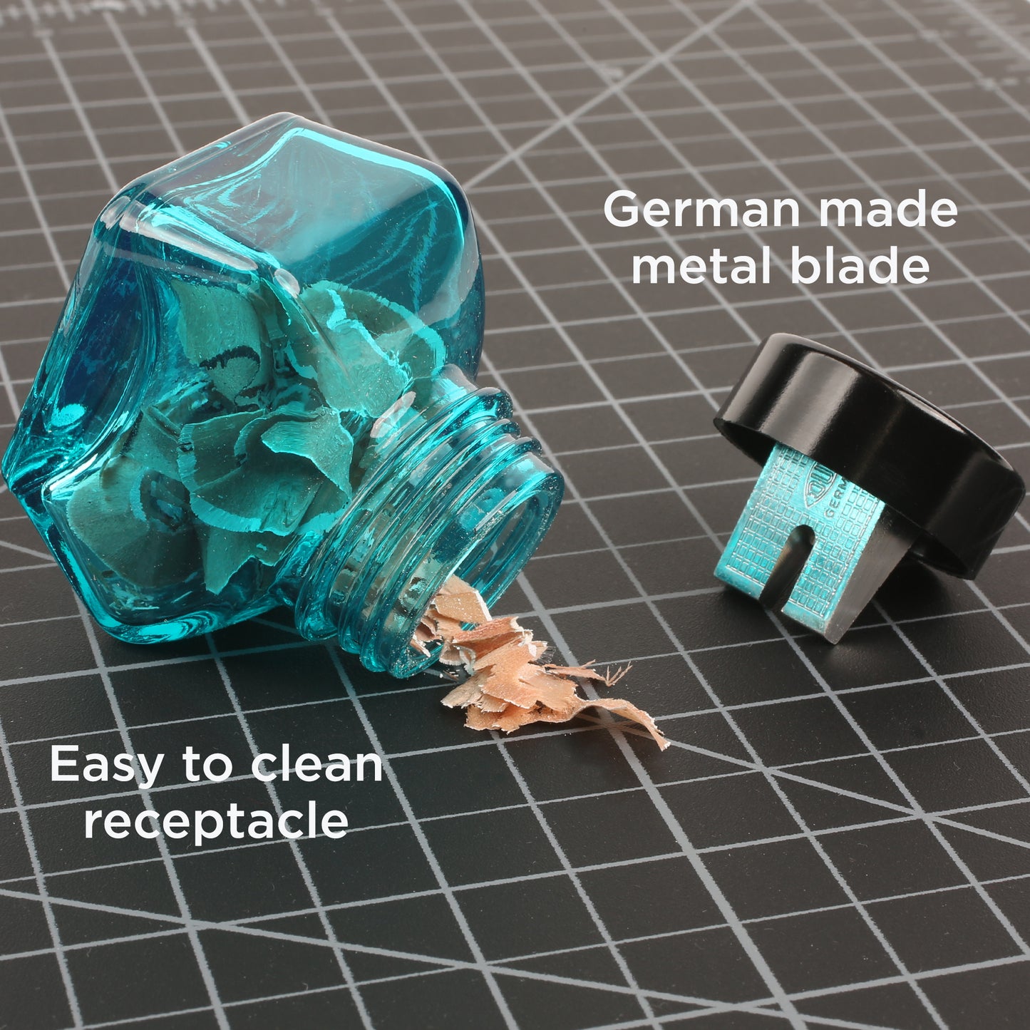 DUX Glass Inkwell Lead Sharpener