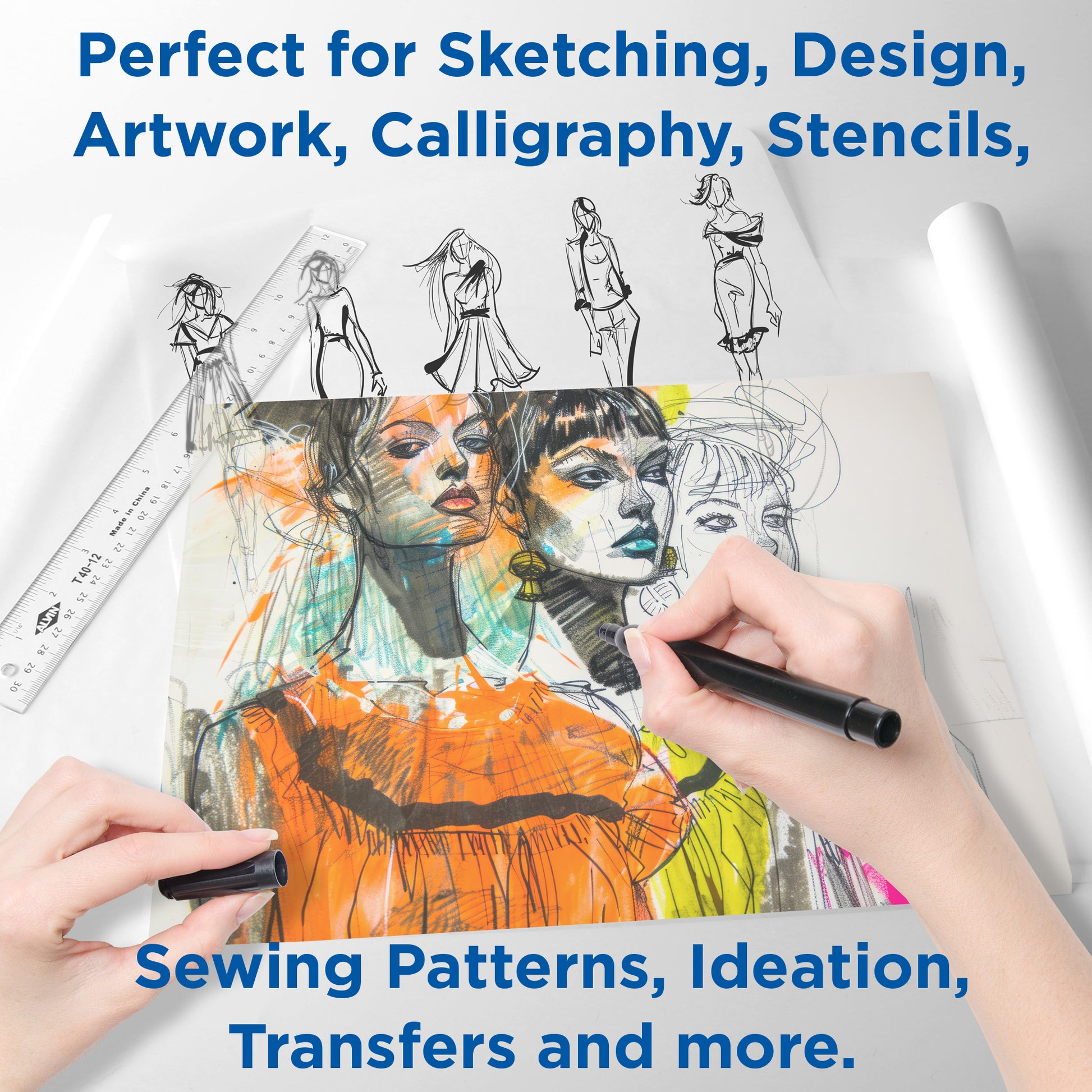 Alvin Tracing Paper - White - Drawing & Painting Paper