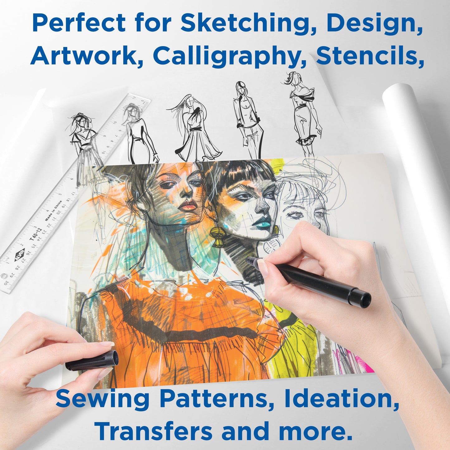 Alvin Tracing Paper - White - Drawing & Painting Paper