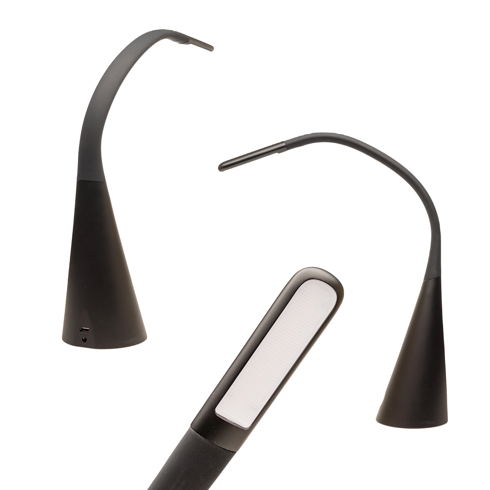 Alvin Zuma Desk Lamp - Black (CLOSEOUT)
