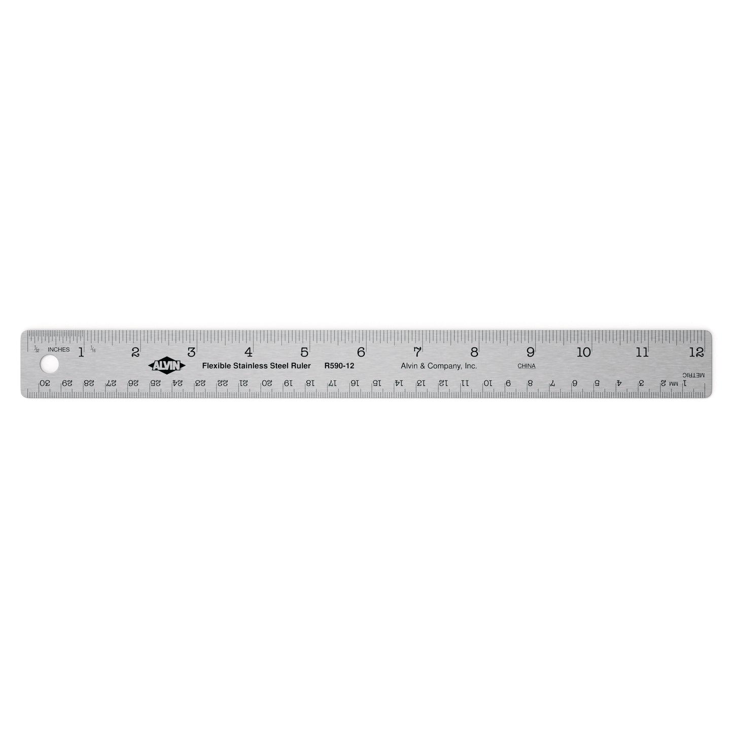 Alvin Stainless Steel Flex Ruler - Textile Art Gauges & Rulers