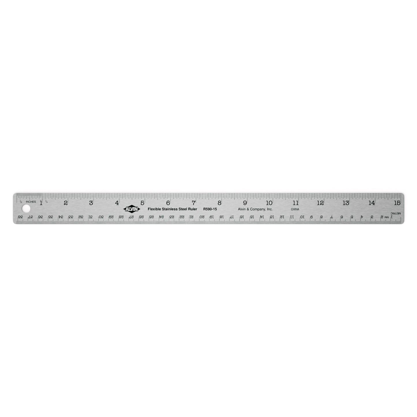 Alvin Stainless Steel Flex Ruler - Textile Art Gauges & Rulers