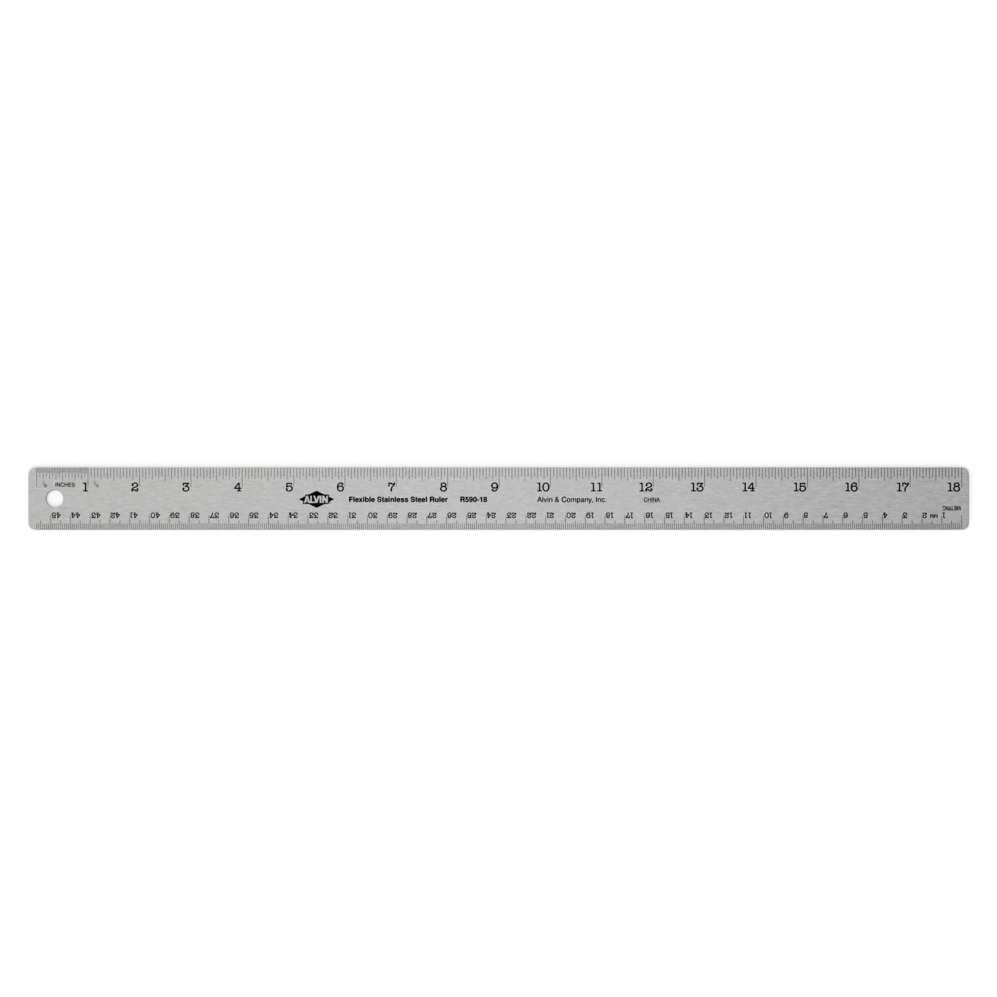 Alvin Stainless Steel Flex Ruler - Textile Art Gauges & Rulers