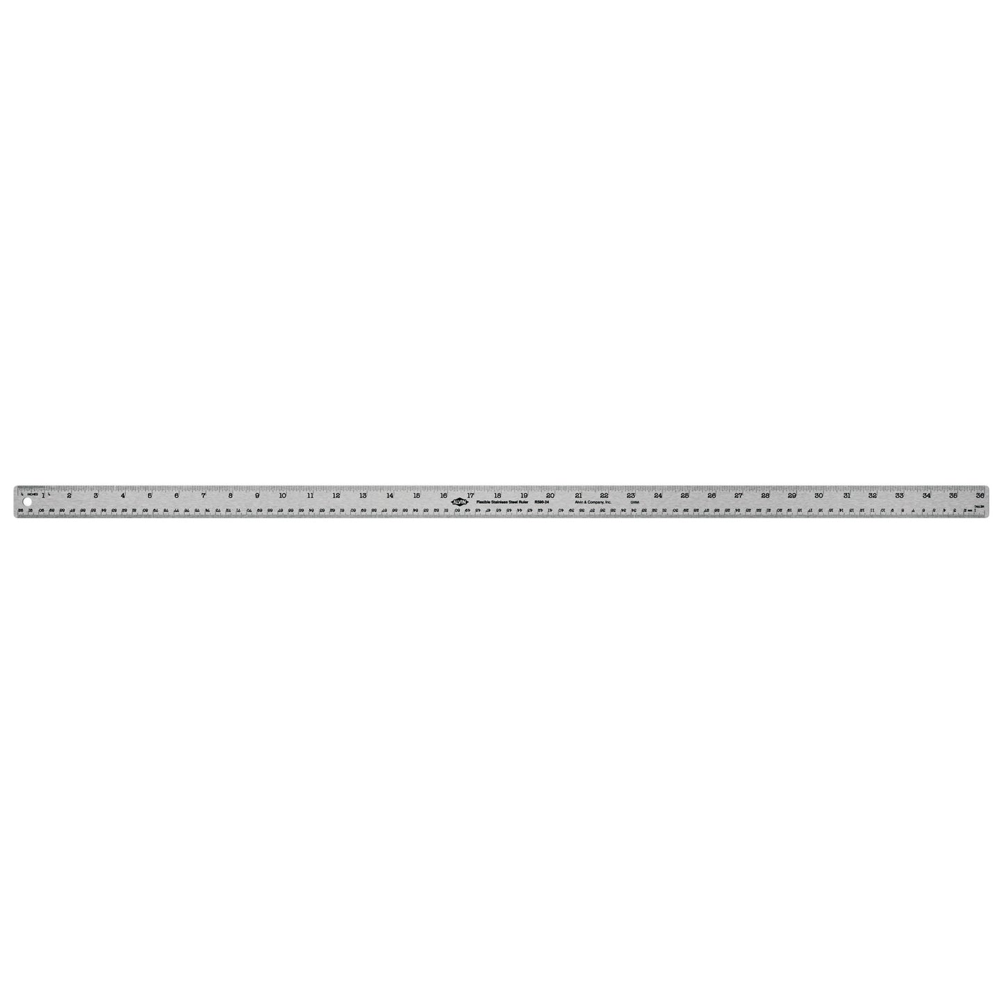 Alvin Stainless Steel Flex Ruler - Textile Art Gauges & Rulers