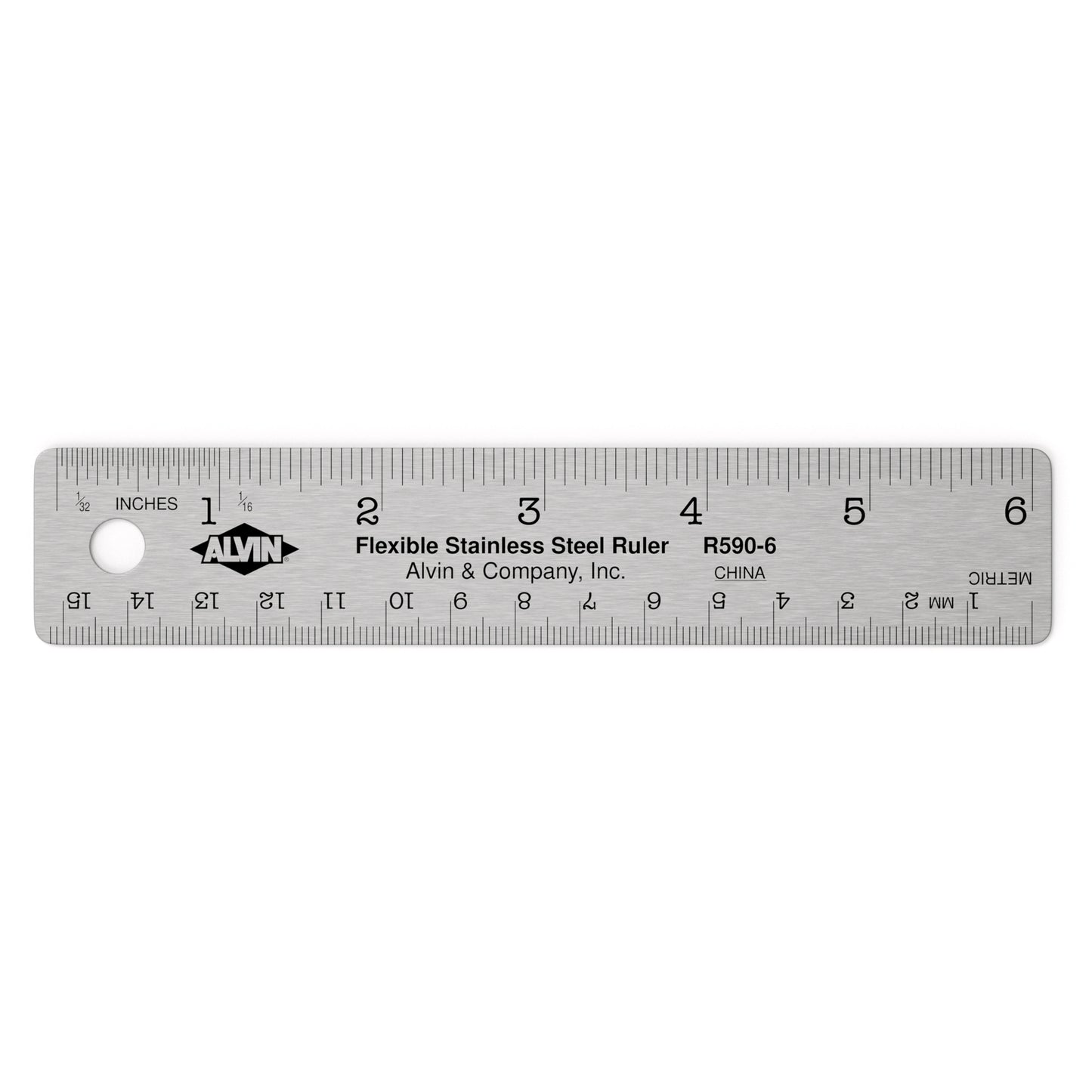 Alvin Stainless Steel Flex Ruler - Textile Art Gauges & Rulers