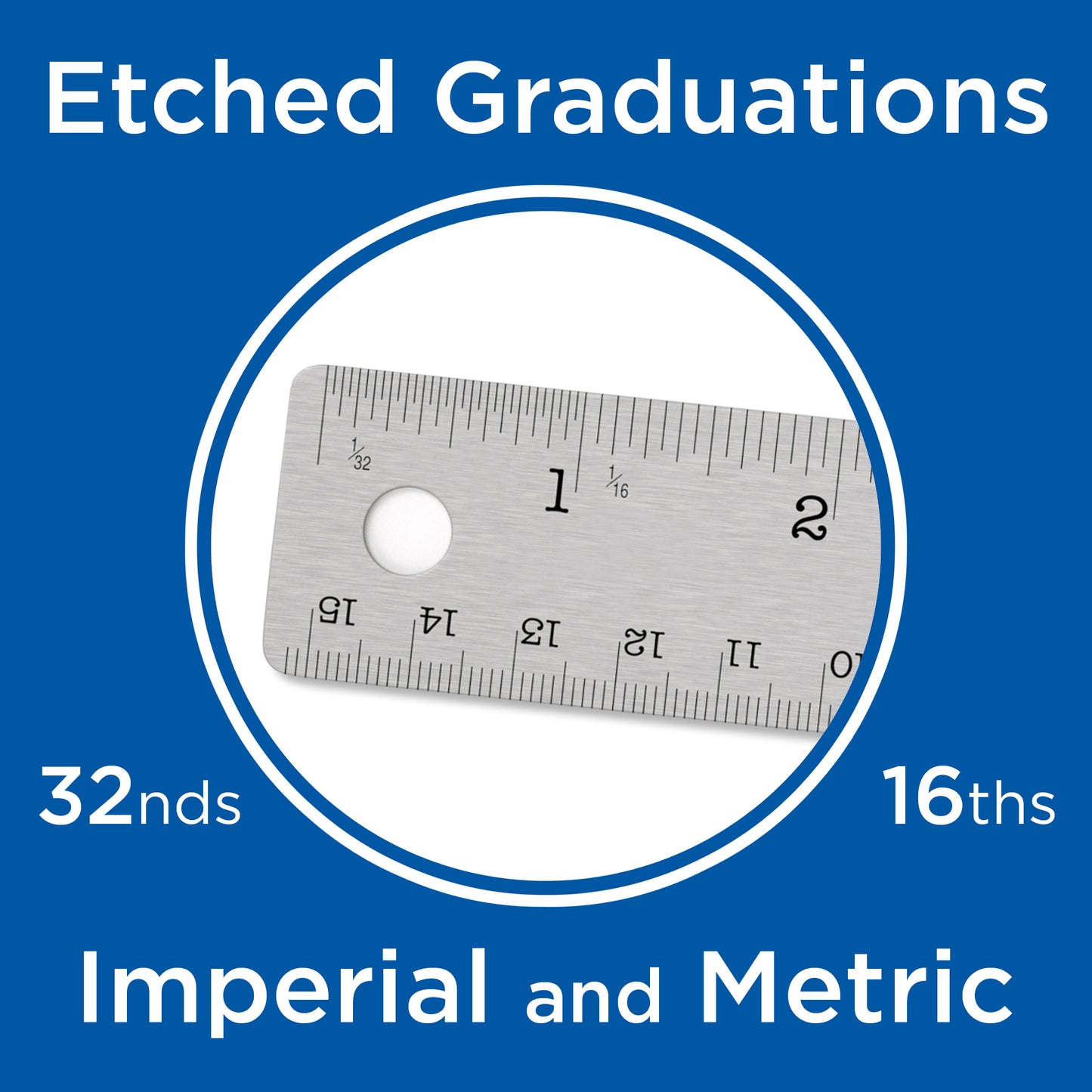 Alvin Stainless Steel Flex Ruler - Textile Art Gauges & Rulers