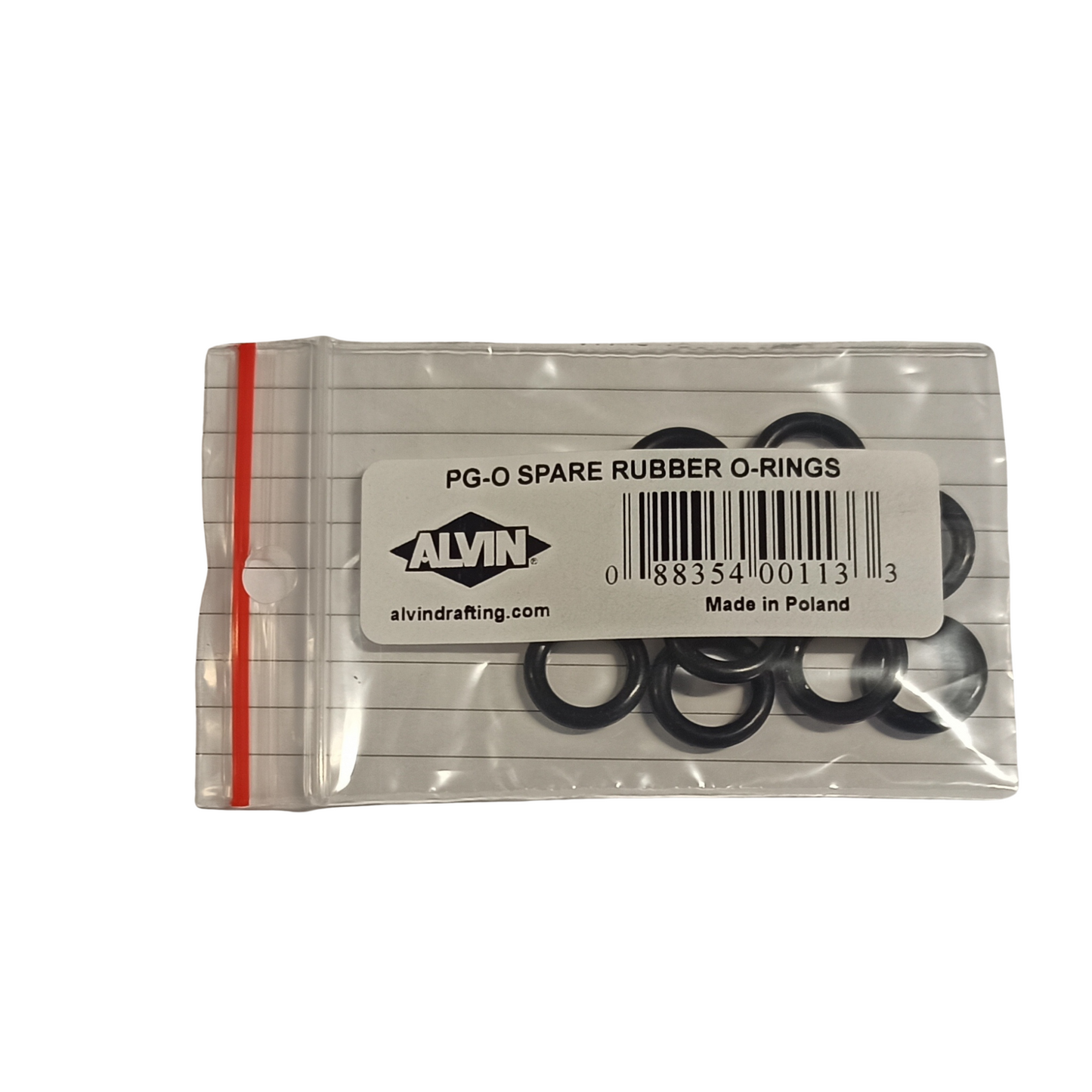 Alvin Parallel Glider Rubber O-Ring Replacement Pack (10-Pieces) - Craft Measuring & Marking Tools