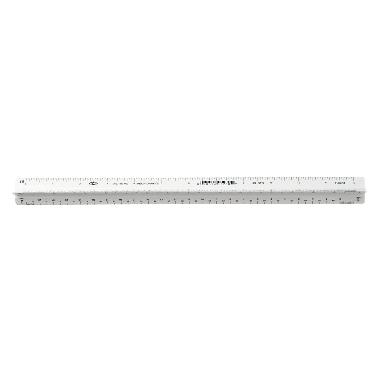 Scale Mechanical Draft 12" Triangular