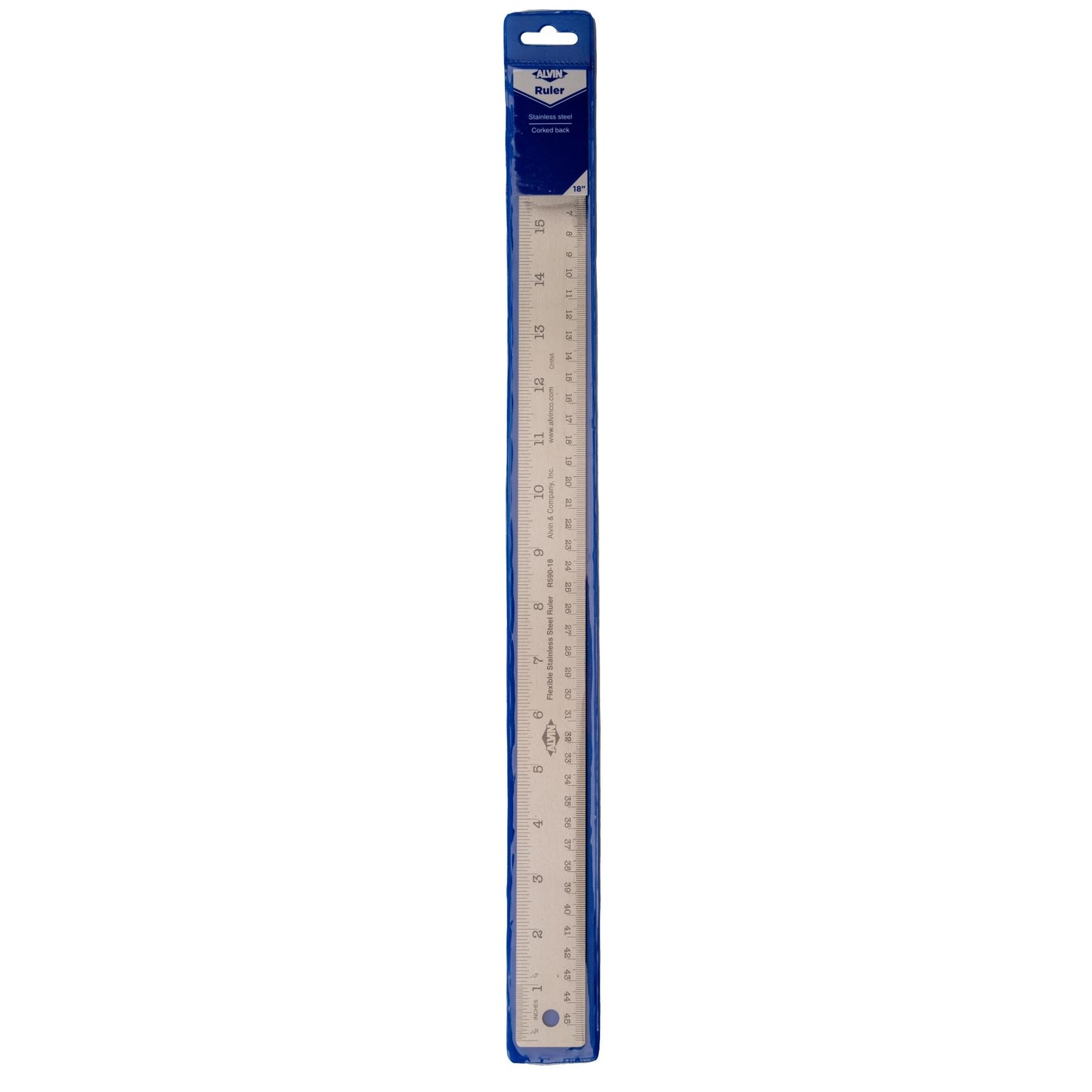 Alvin Stainless Steel Flex Ruler - Textile Art Gauges & Rulers