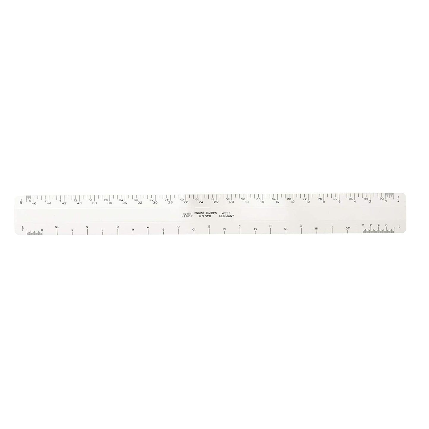Scale 4 Bevel Flat Architect 12" Plastic
