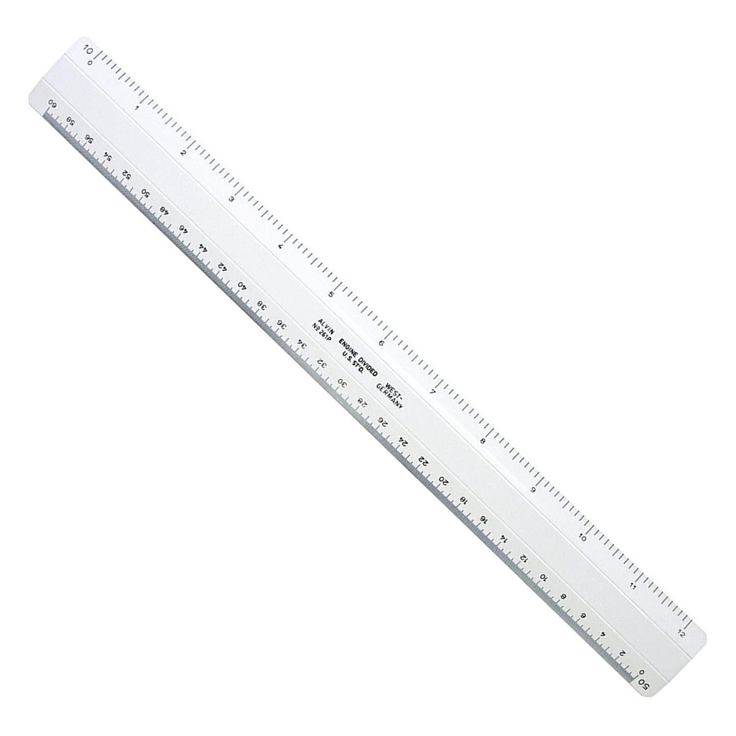 Scale 4 Bevel Flat Engineering 12" Plastic