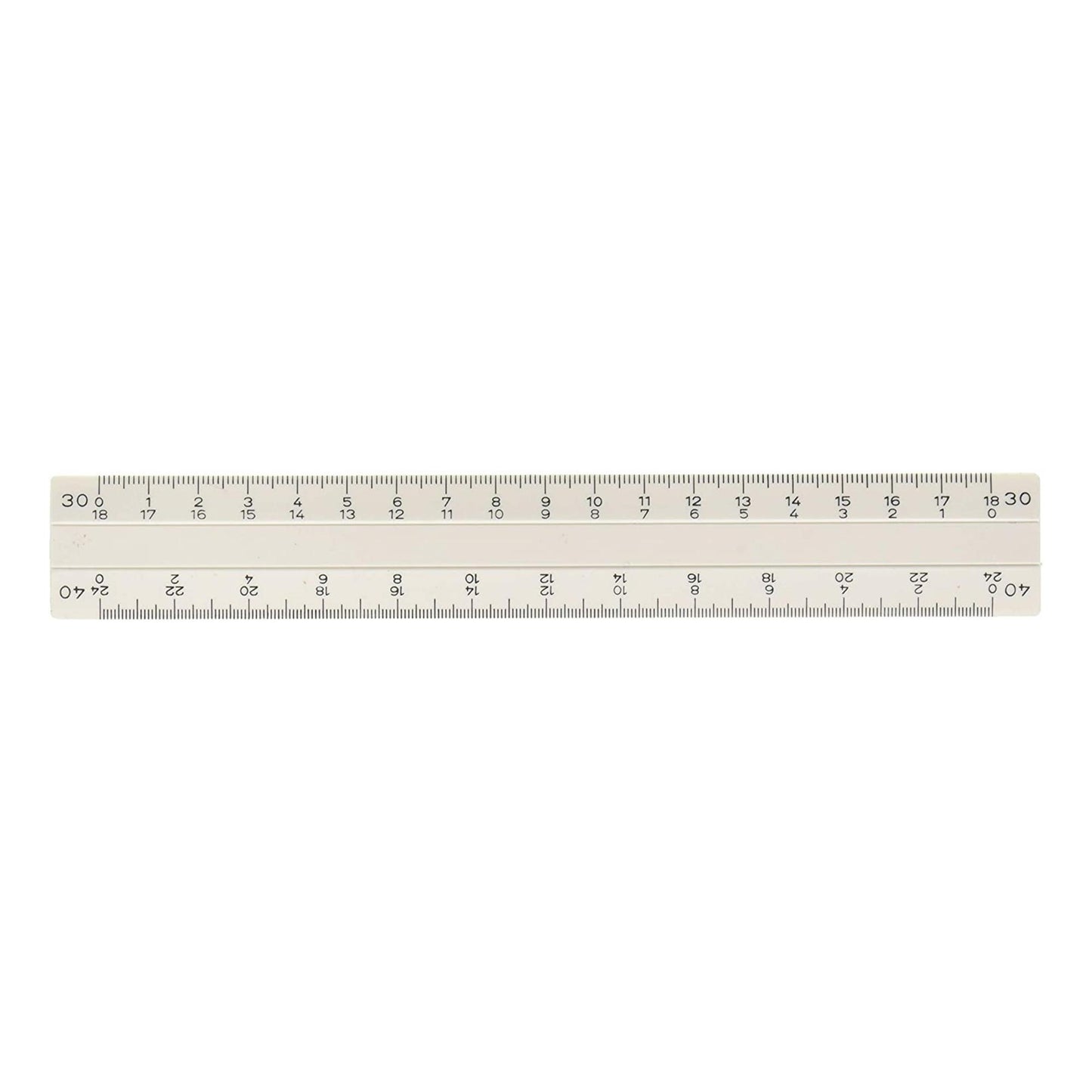Scale 4 Bevel Flat Engineering 6" Plastic