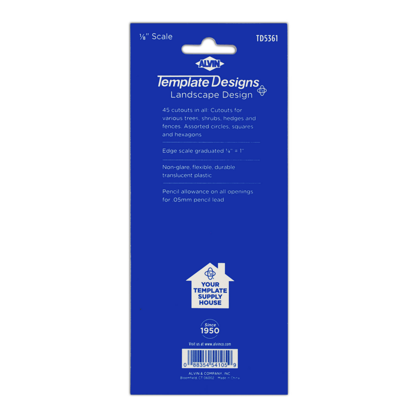 Alvin Landscape Design Template - Art & Crafting Tool Accessories