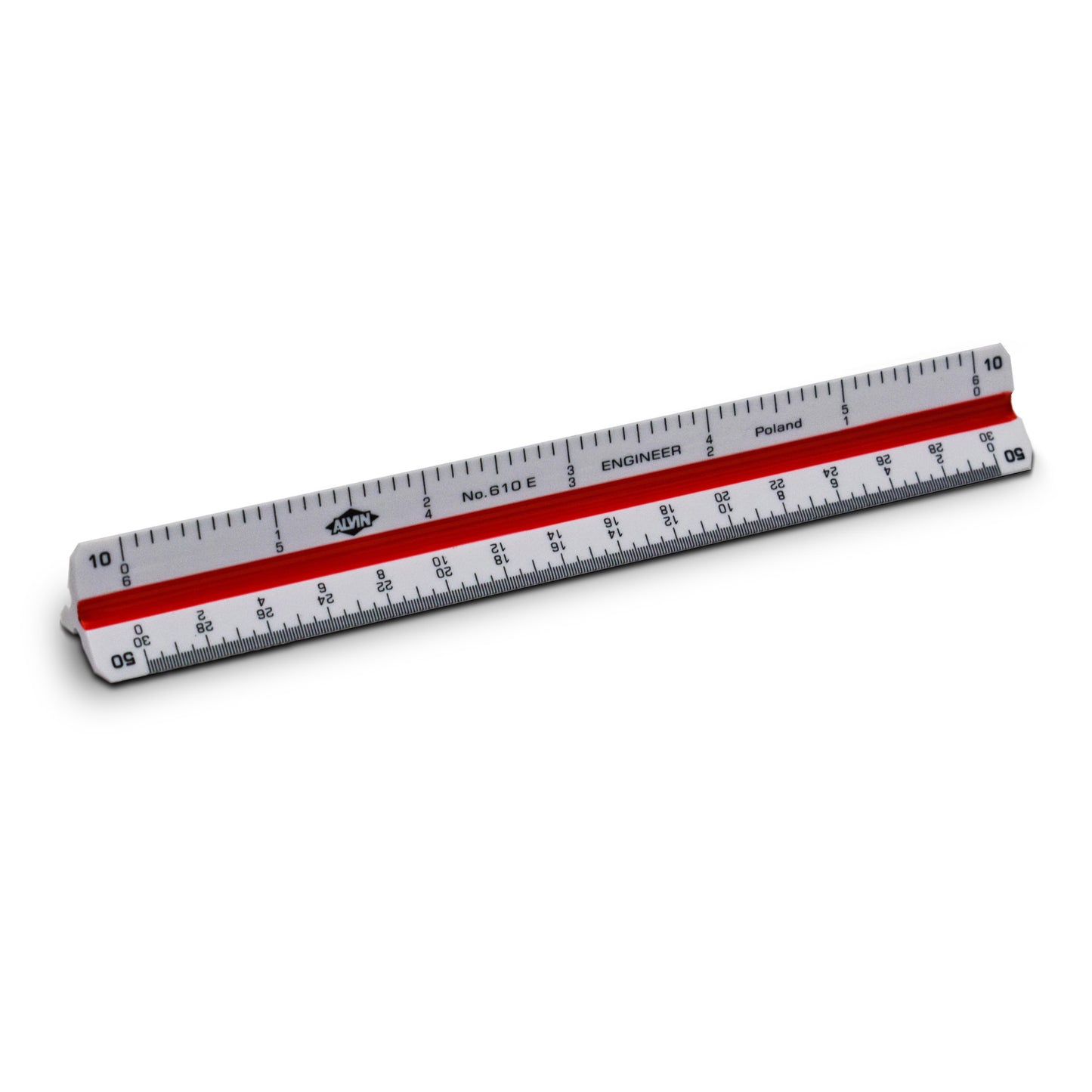 Alvin 6" Triangular Scale - Architect / Engineer - Textile Art Gauges & Rulers