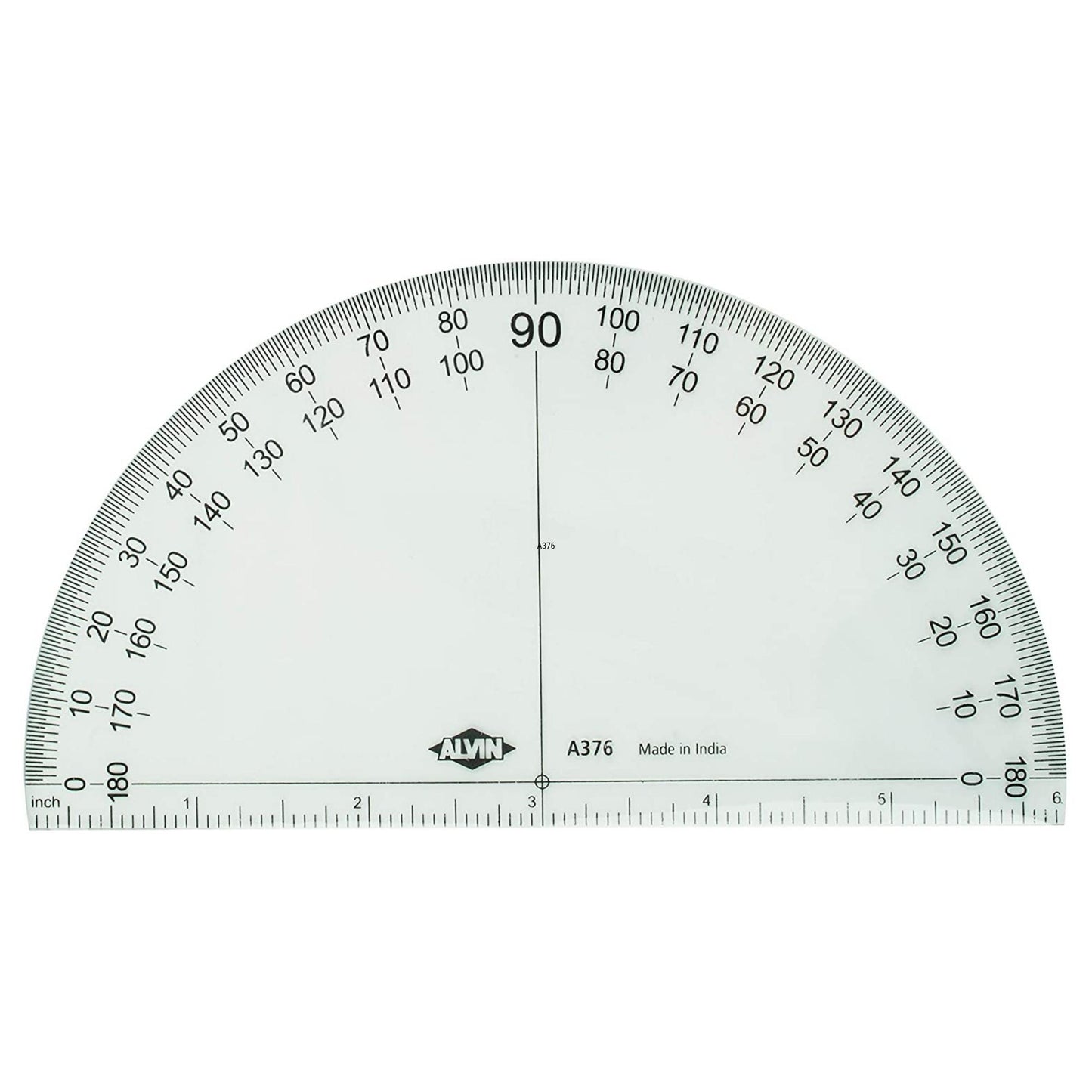 Alvin Protractor 6" Solid - Craft Measuring & Marking Tools