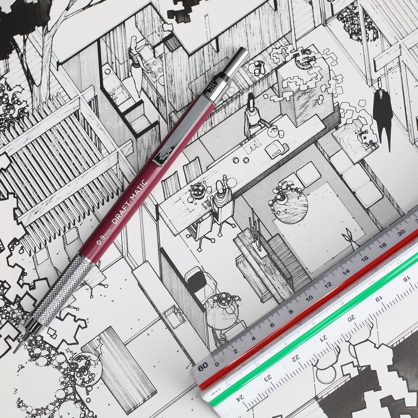 Alvin Draft/Matic Mechanical Pencil - Art Pencils