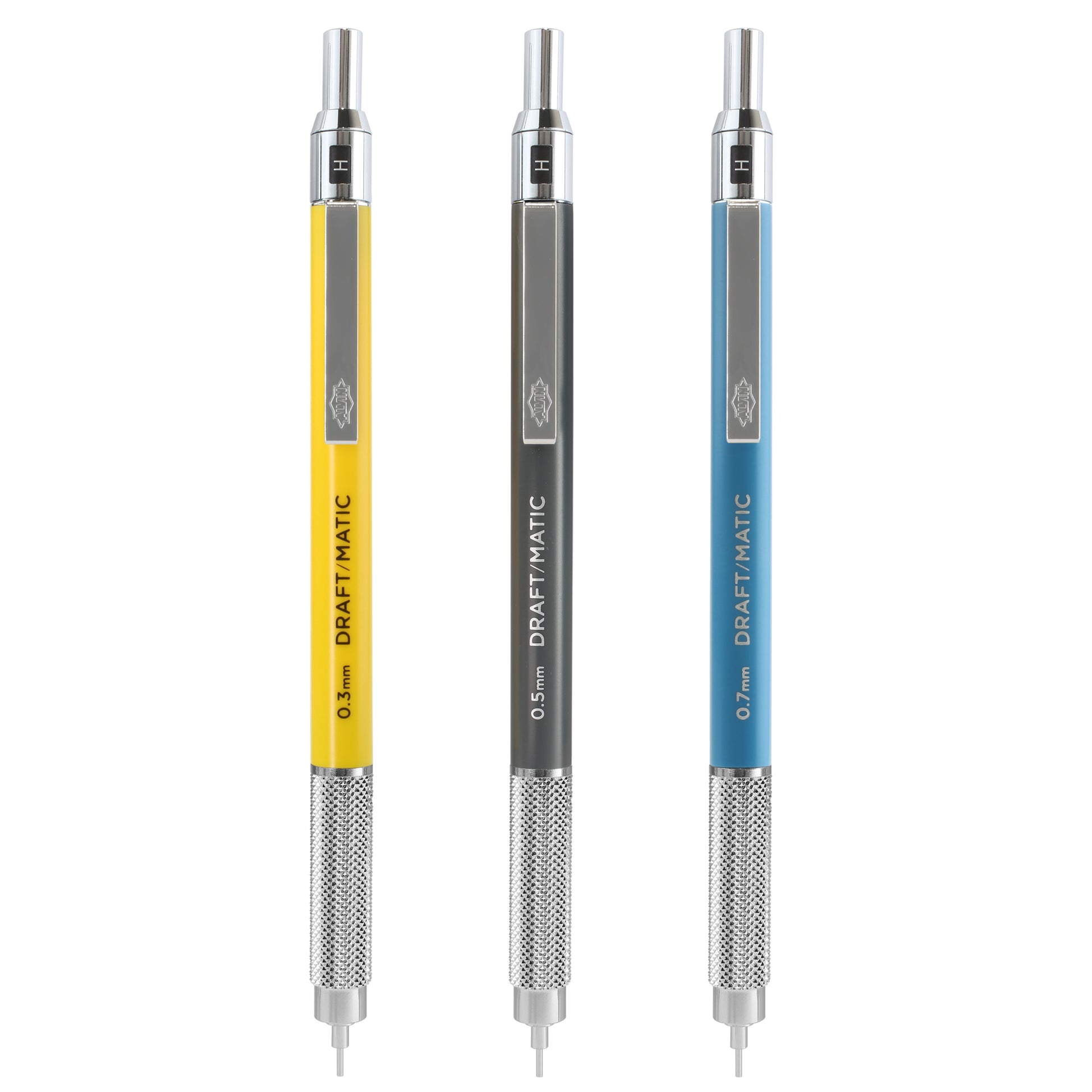 Alvin Draft/Matic Pencil Collection Set of 3 - Mechanical Pencils