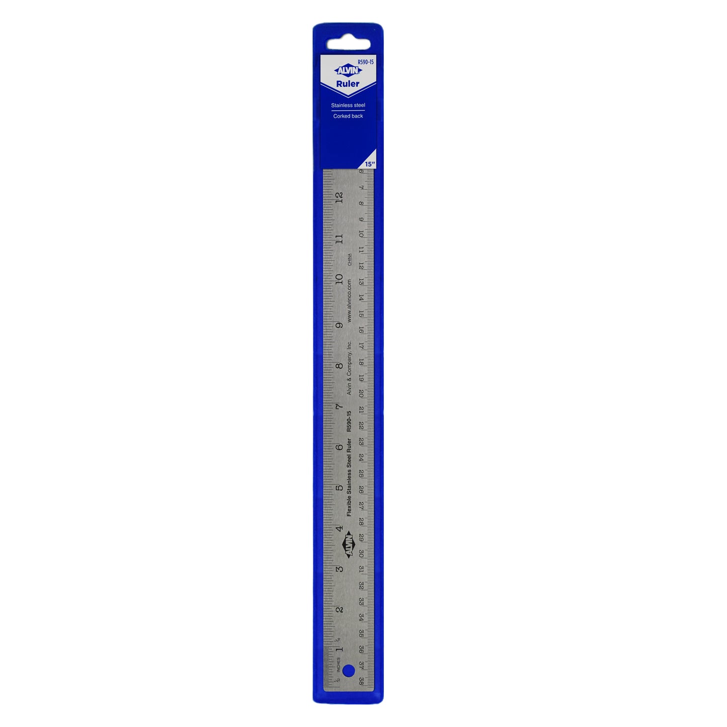 Alvin Stainless Steel Flex Ruler - Textile Art Gauges & Rulers