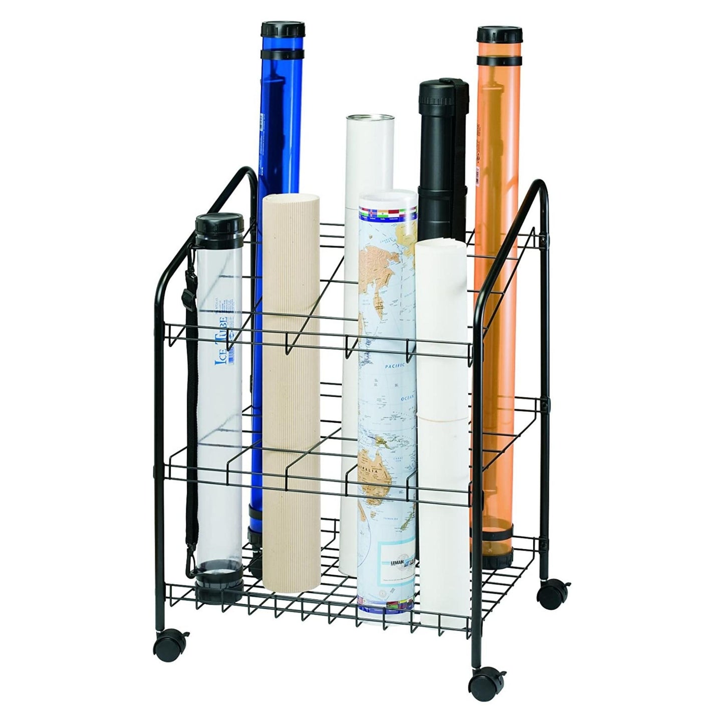 Alvin Wire Bin Roller File - Portfolios & Padfolios