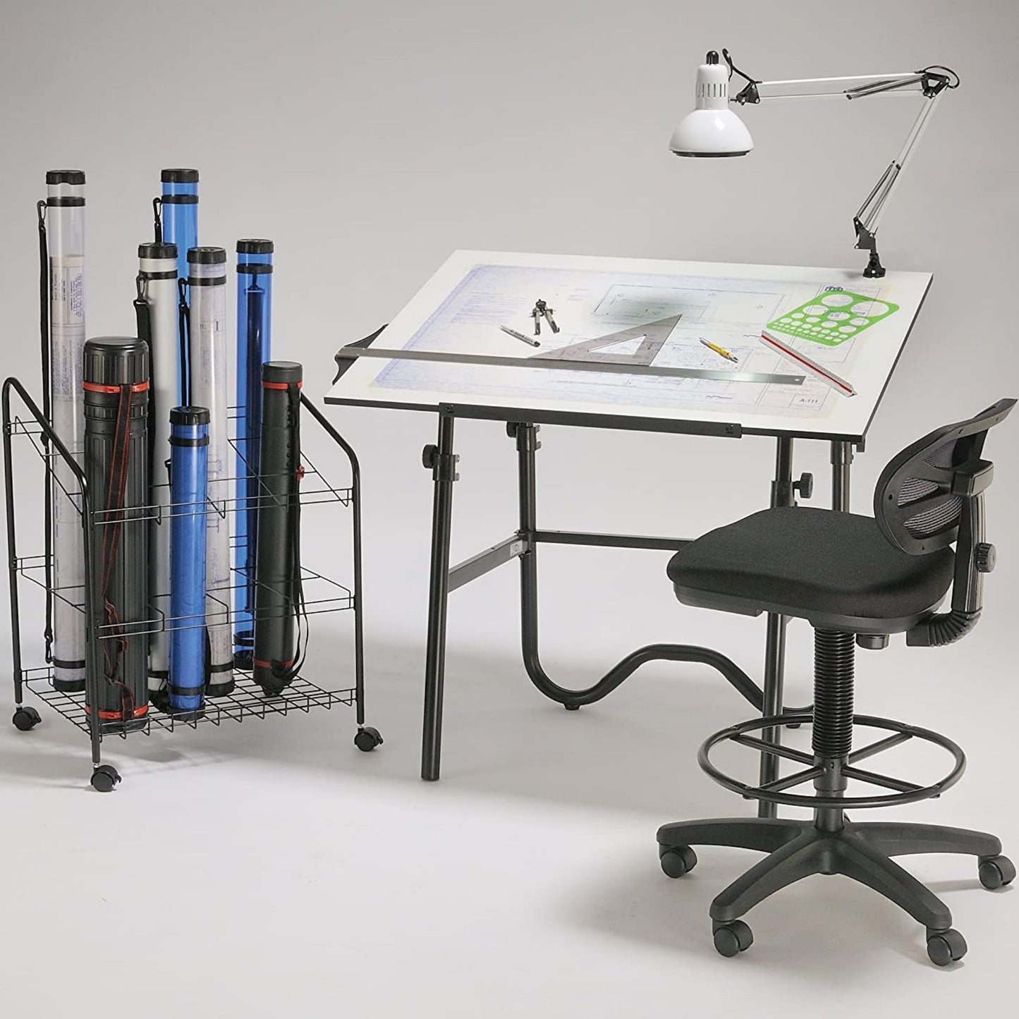 Alvin Wire Bin Roller File - Portfolios & Padfolios