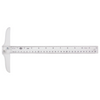 T-square Translucent Plastic 12in